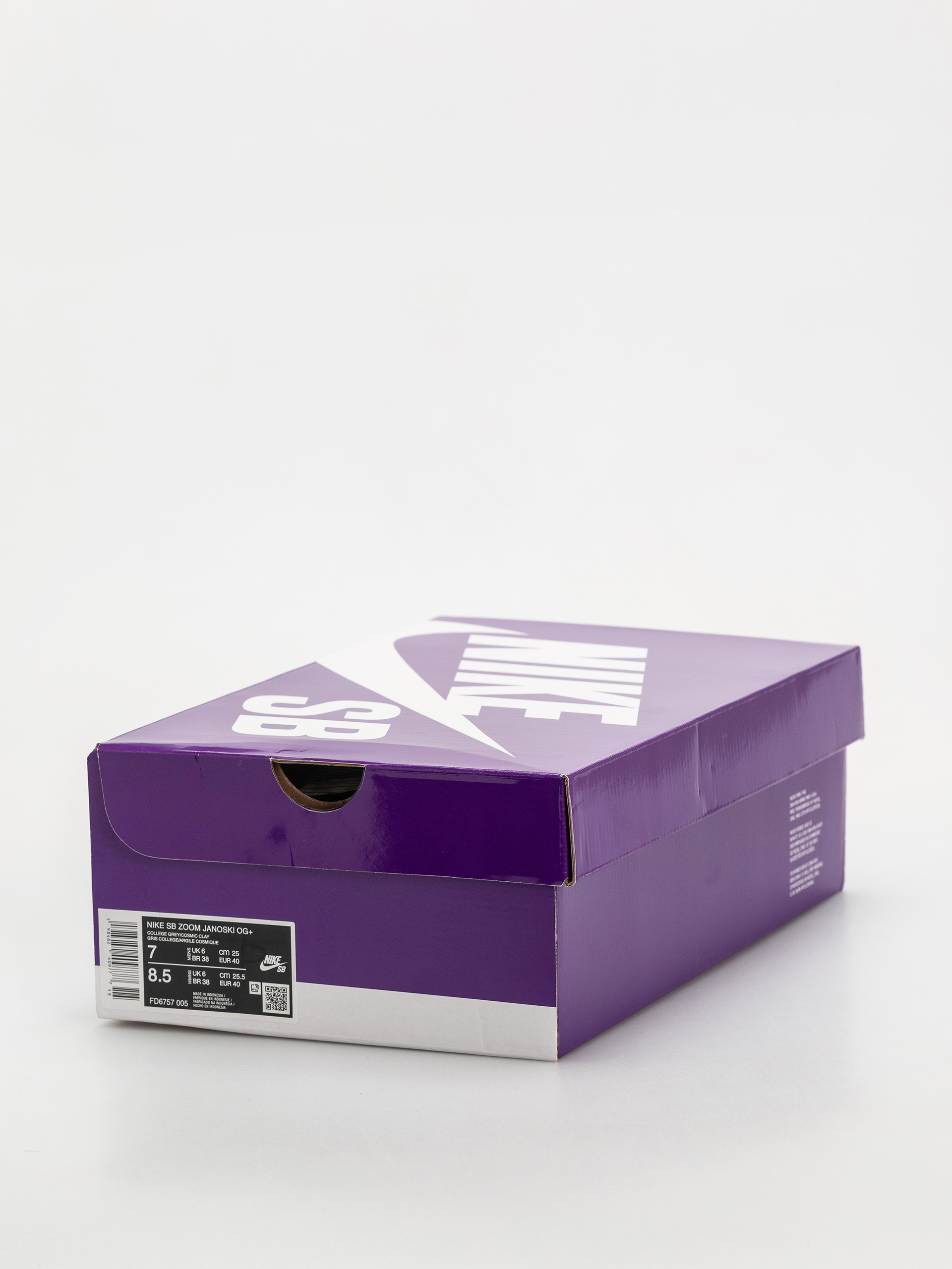 Nike SB Shoes Zoom Janoski OG+ (college grey/cosmic clay summit white)