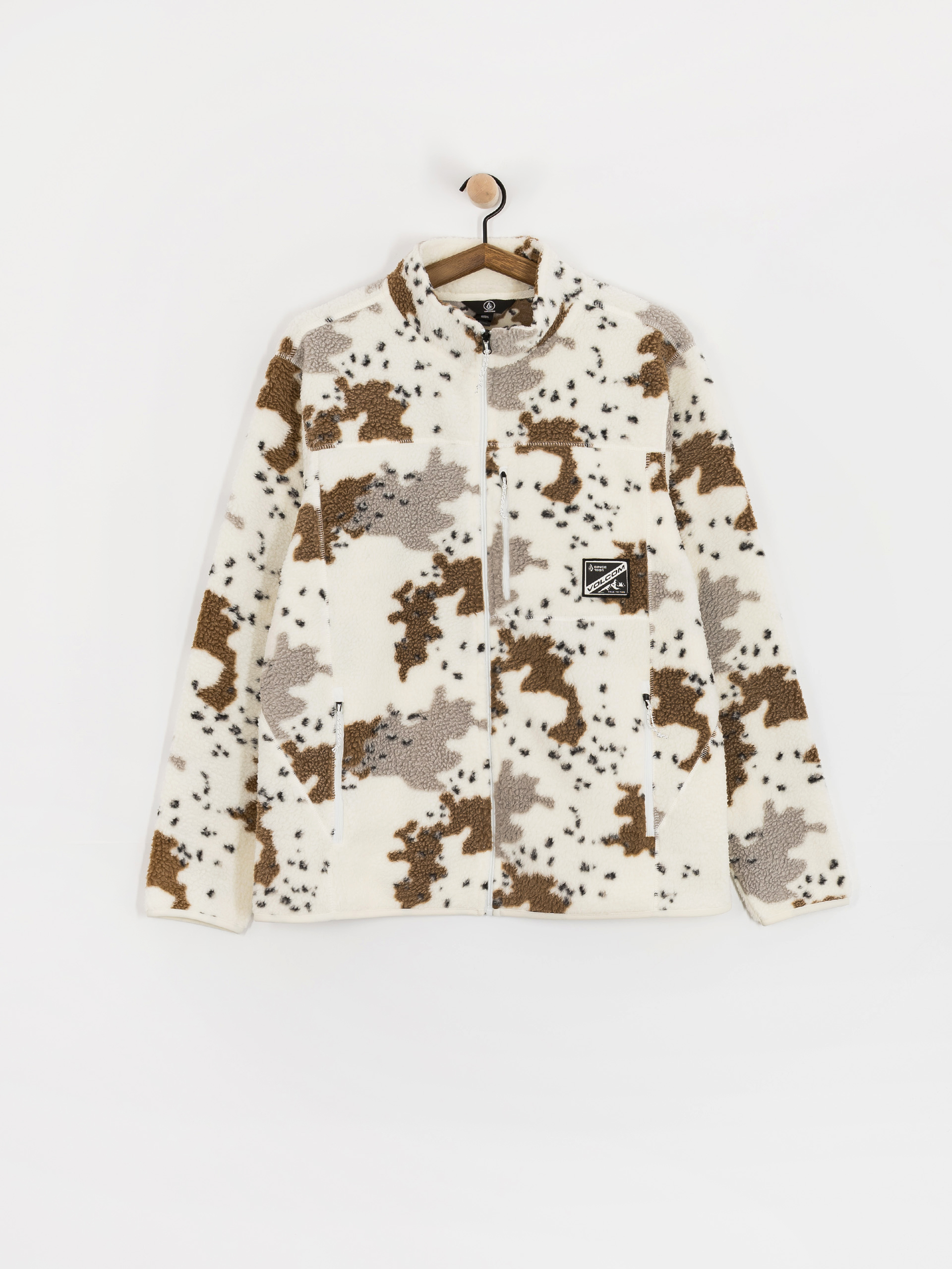 Volcom Nelson Sherpa ZHD Fleece  (white)