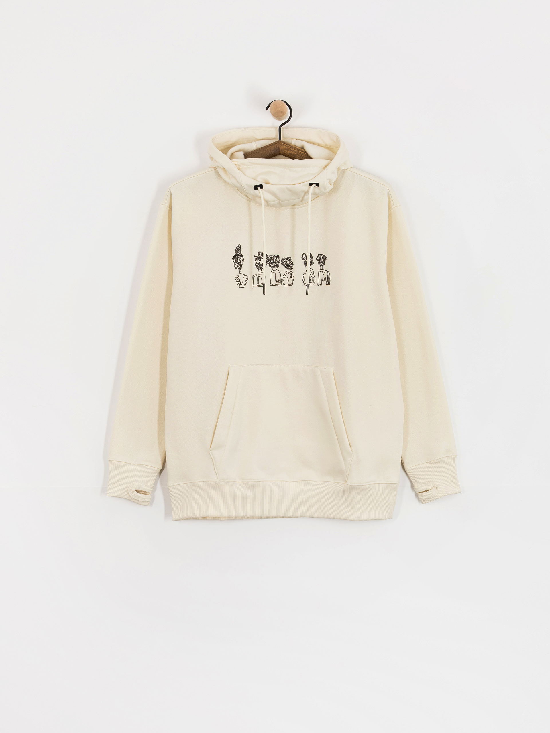 Volcom Riding Hydro HD Wmn Active sweatshirt (bone)