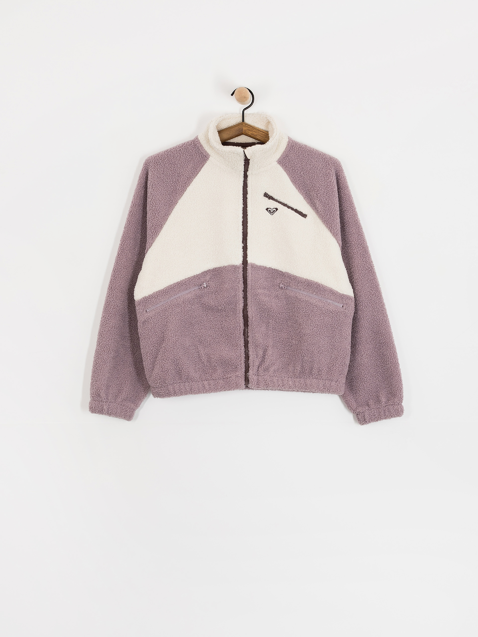 Womens Roxy Waves Of Warmth Colorblock Fleece  (nirvana)