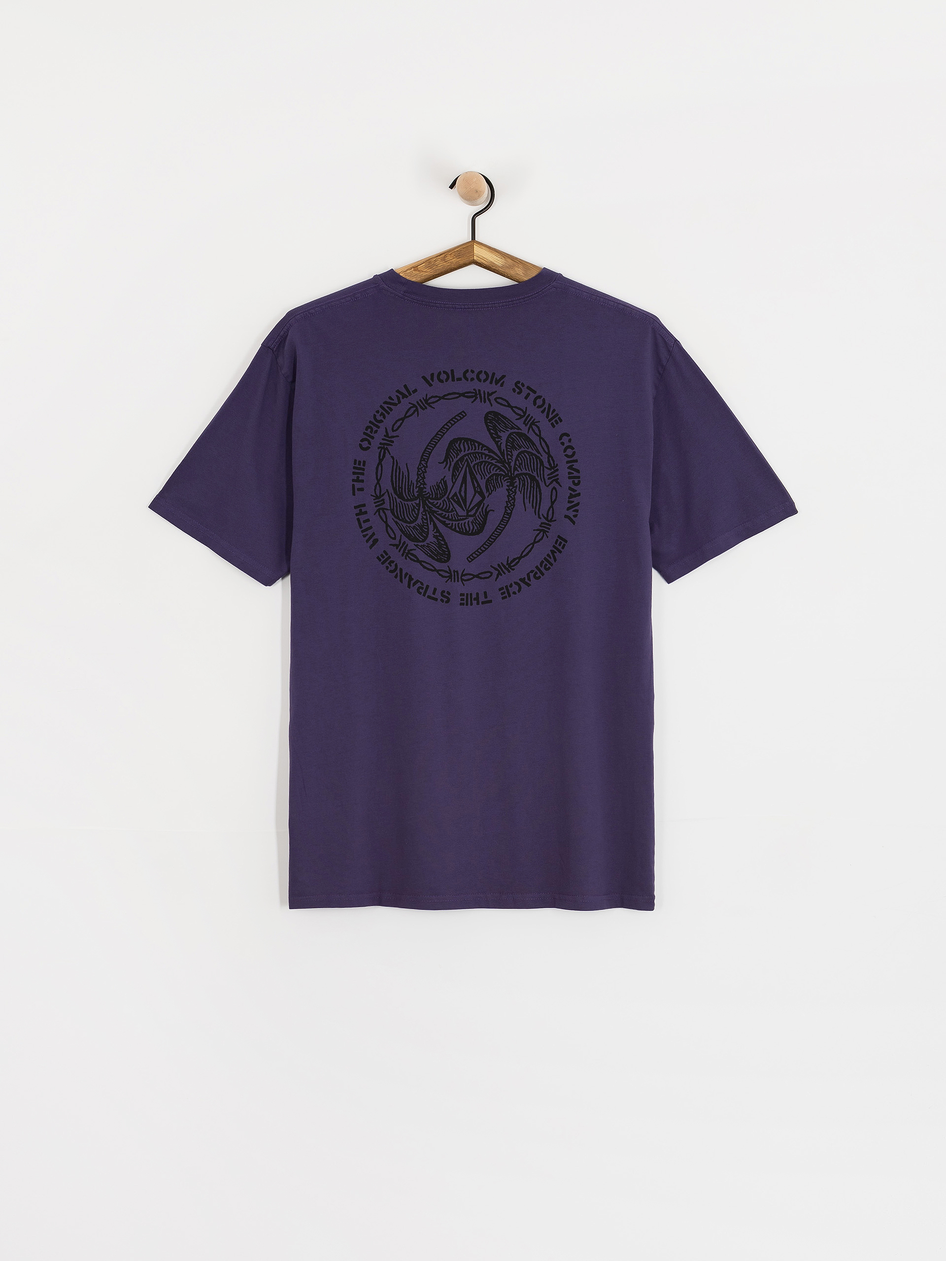 Volcom Circlepalm Pw T-Shirt (dark purple)