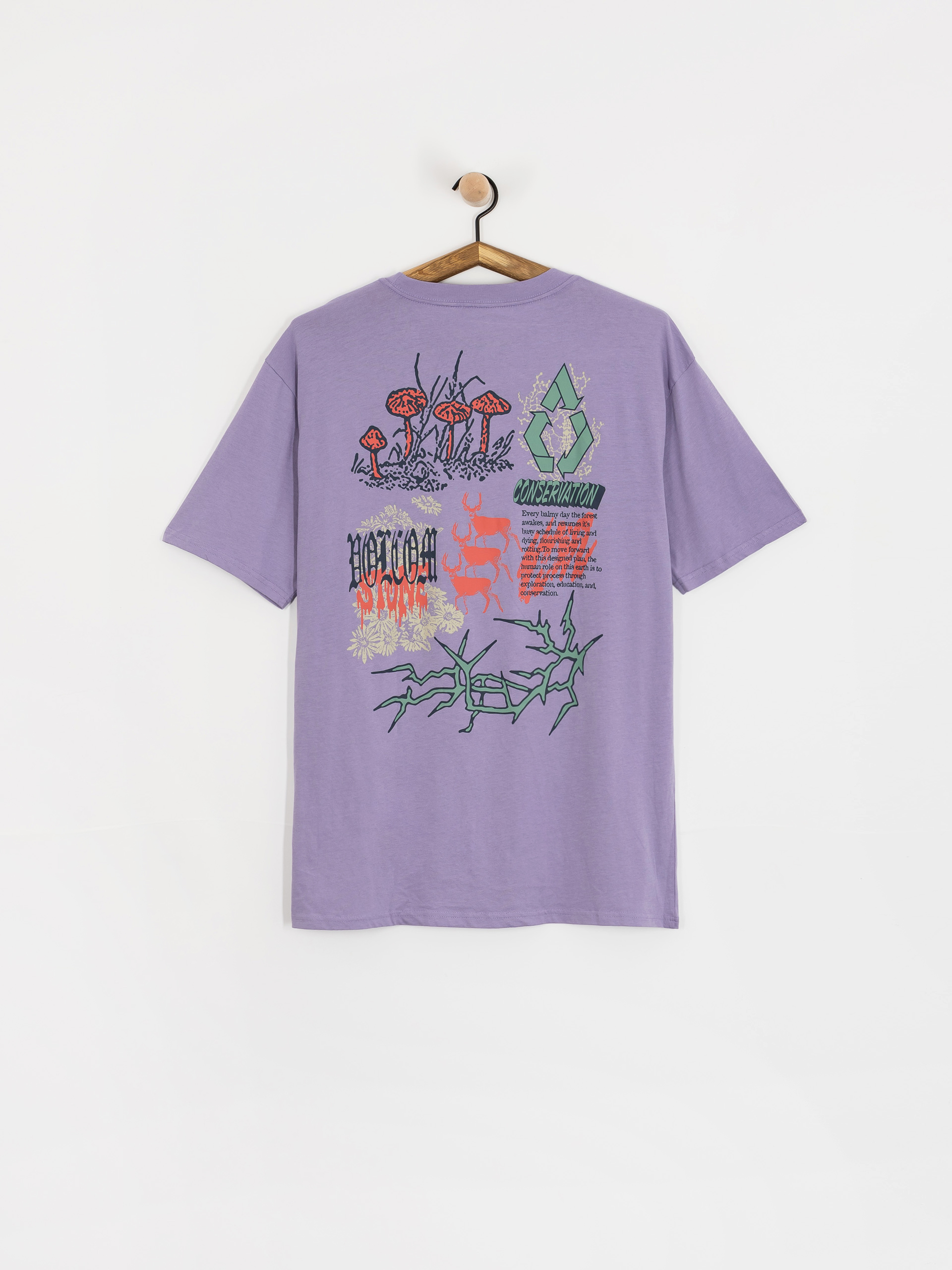 Volcom Stone Matter T-Shirt (purple ash)
