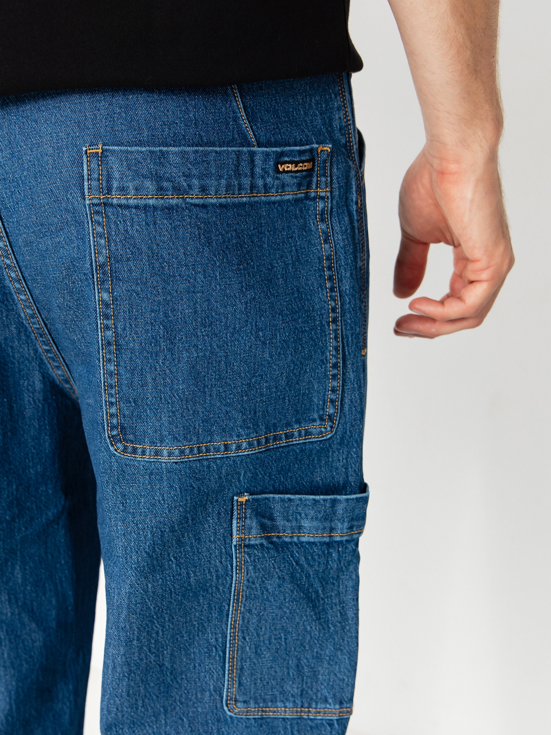 Volcom Kraftsman II Denim Hose (bold blue)