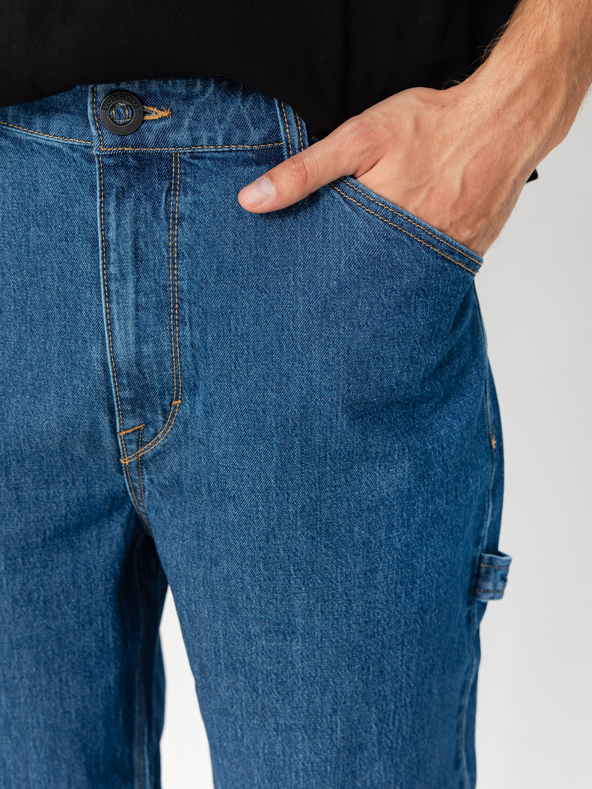 Volcom Kraftsman II Denim Hose (bold blue)