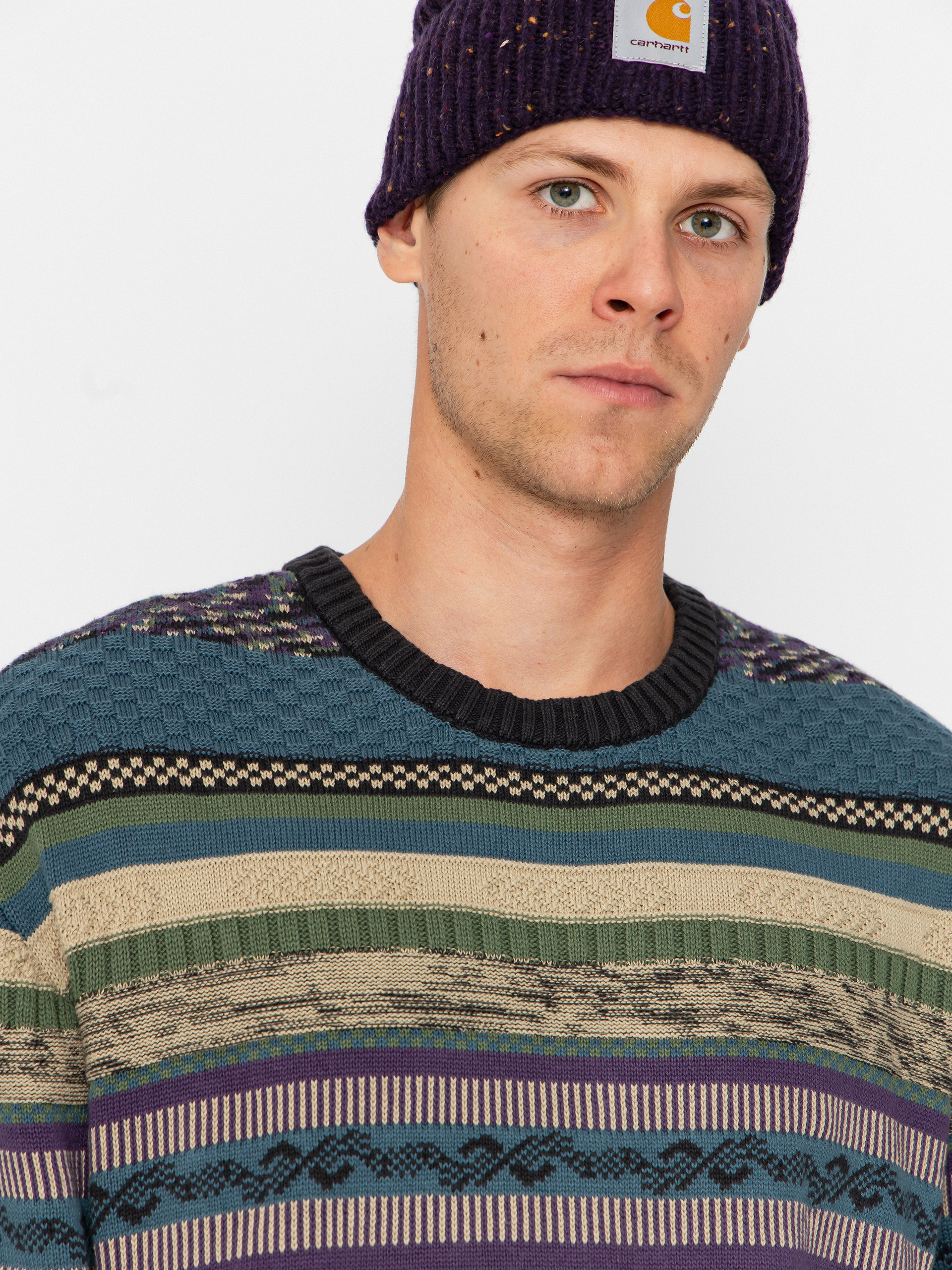 Vans Boyer Crew Sweater Pulli (black/stargazer)