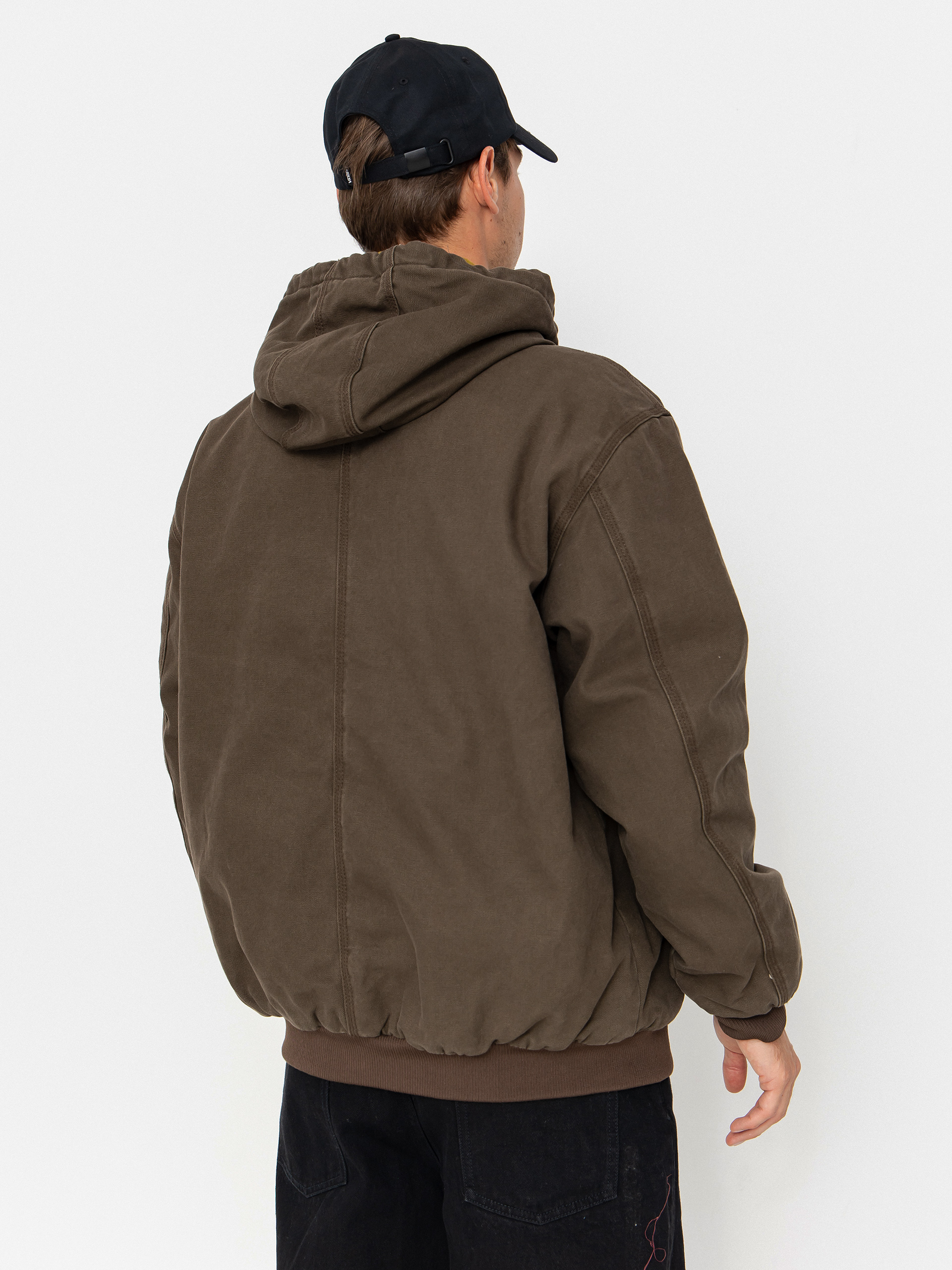 Vans Workwear Canvas Full Zip Jacket (coal brown)