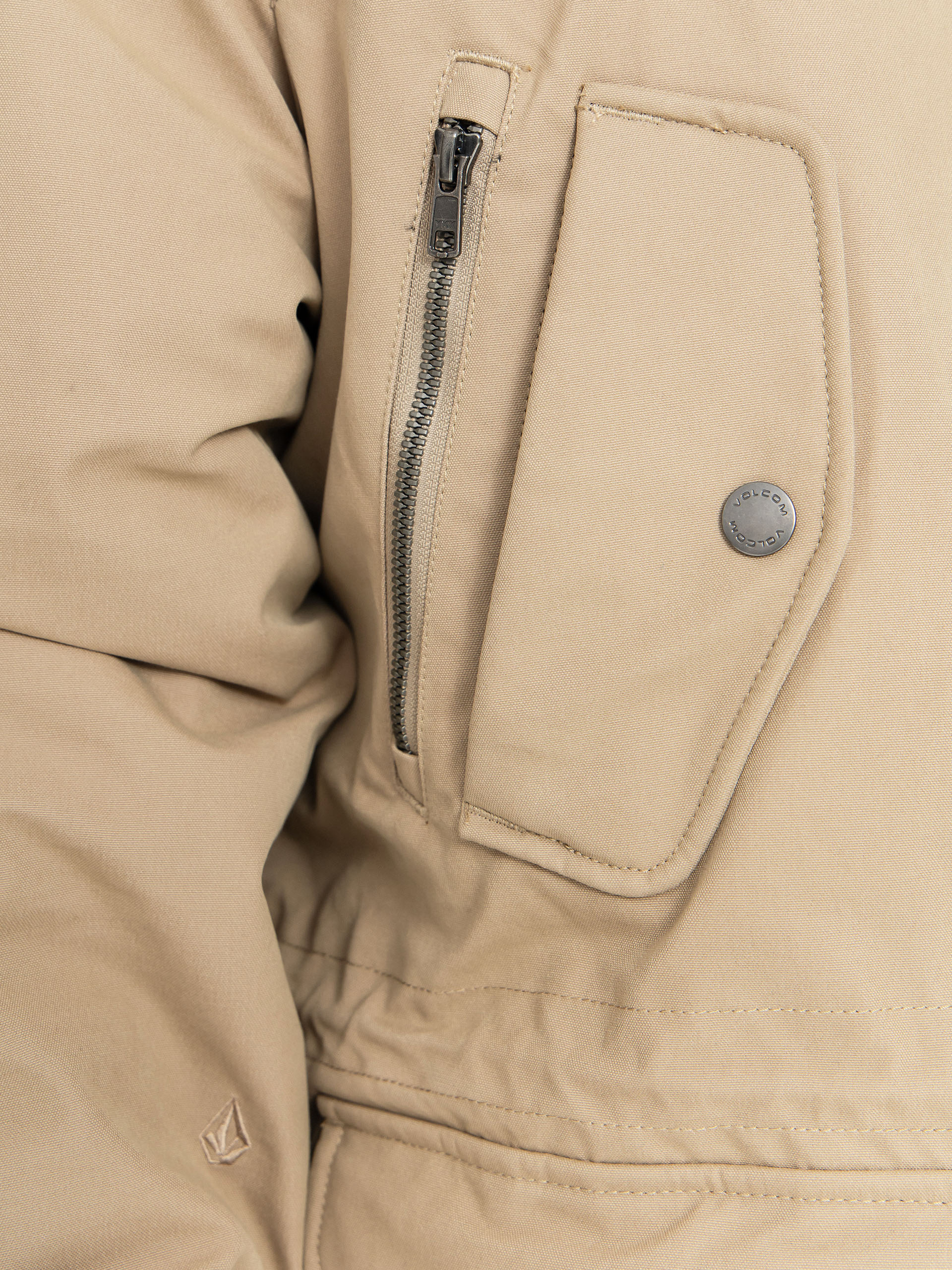 Volcom Starget 5K Parka Jacket (khaki)