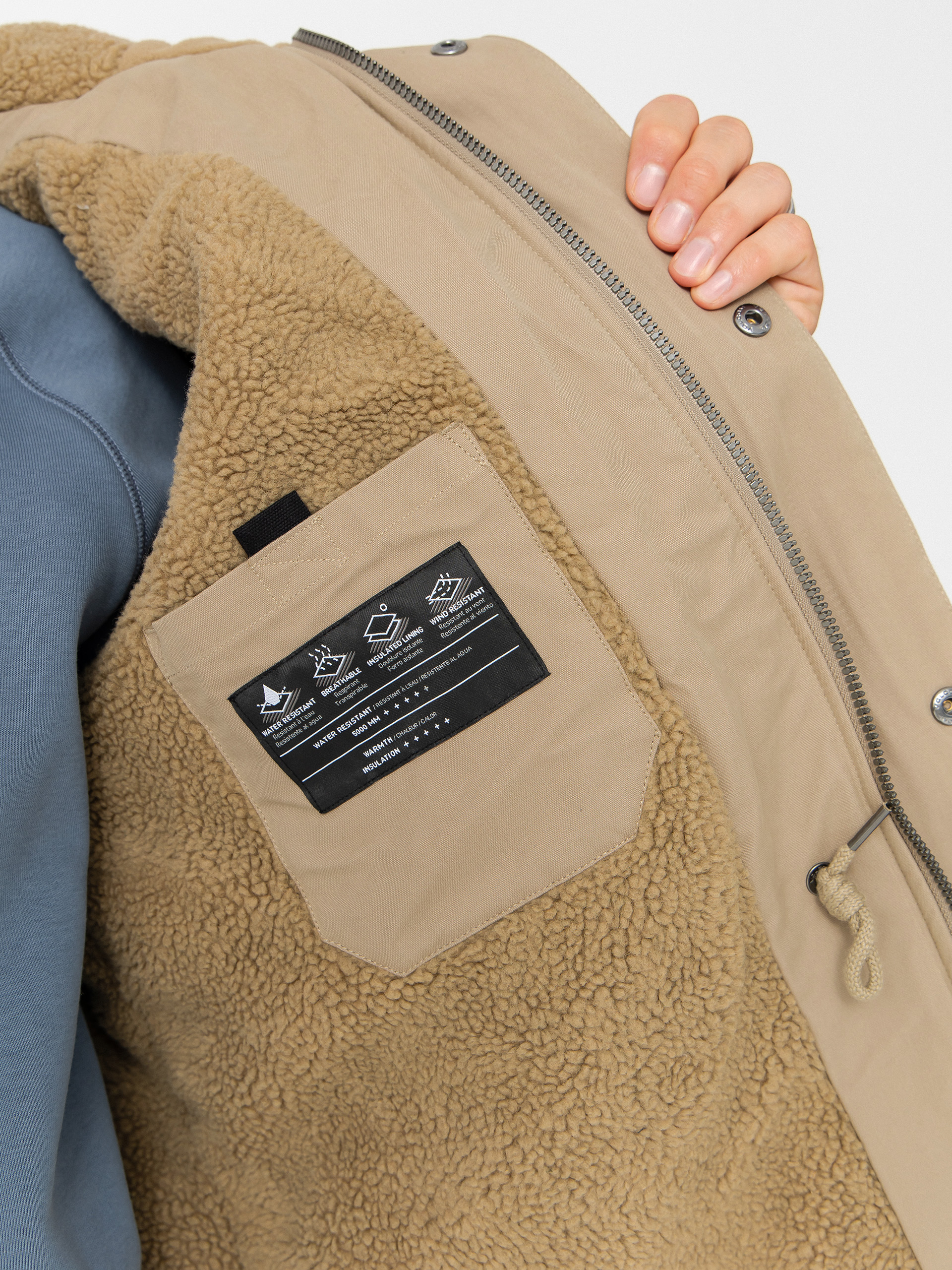 Volcom Starget 5K Parka Jacket (khaki)