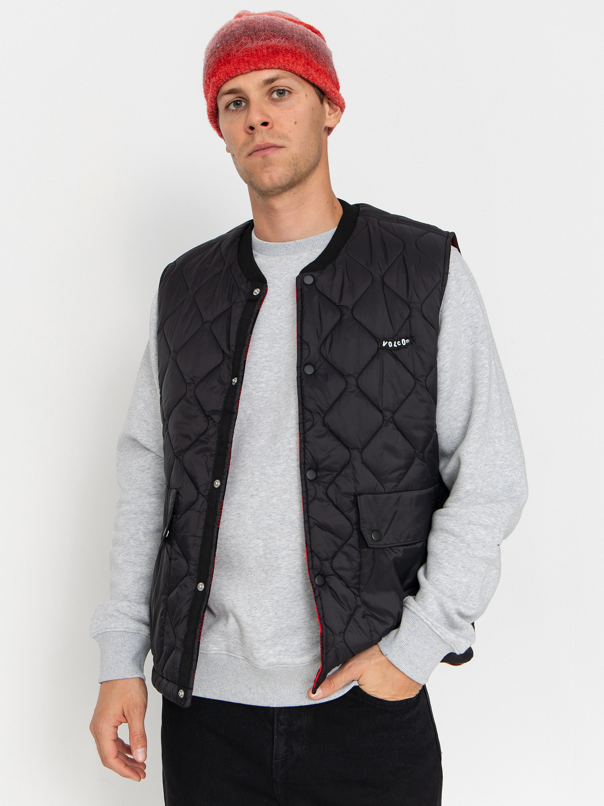 Volcom Vest Bowered (lifeguard red)