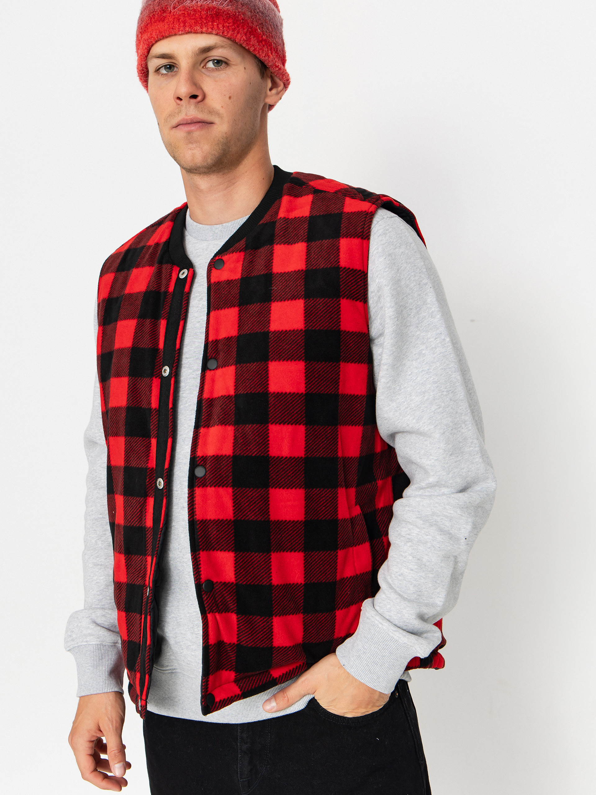 Volcom Weste Bowered (lifeguard red)