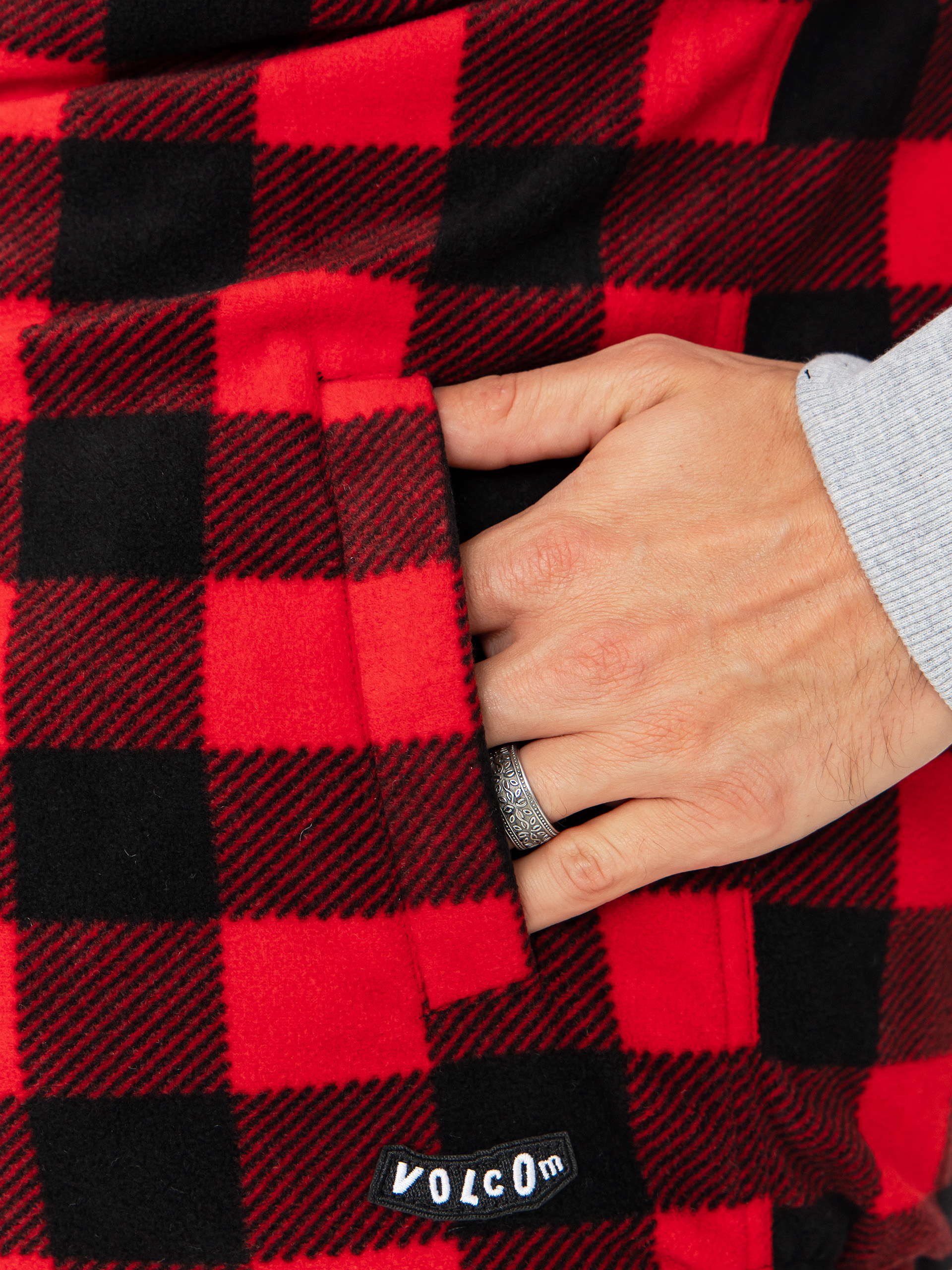 Volcom Vest Bowered (lifeguard red)