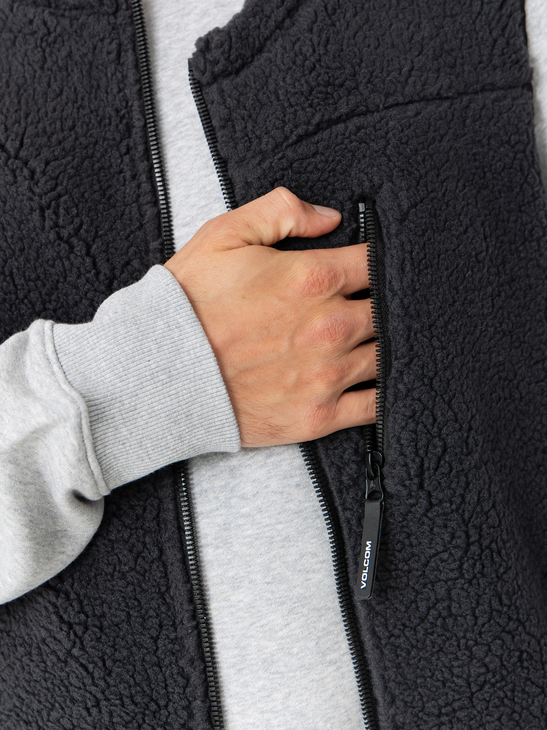 Volcom Arch Stone Weste (asphalt black)