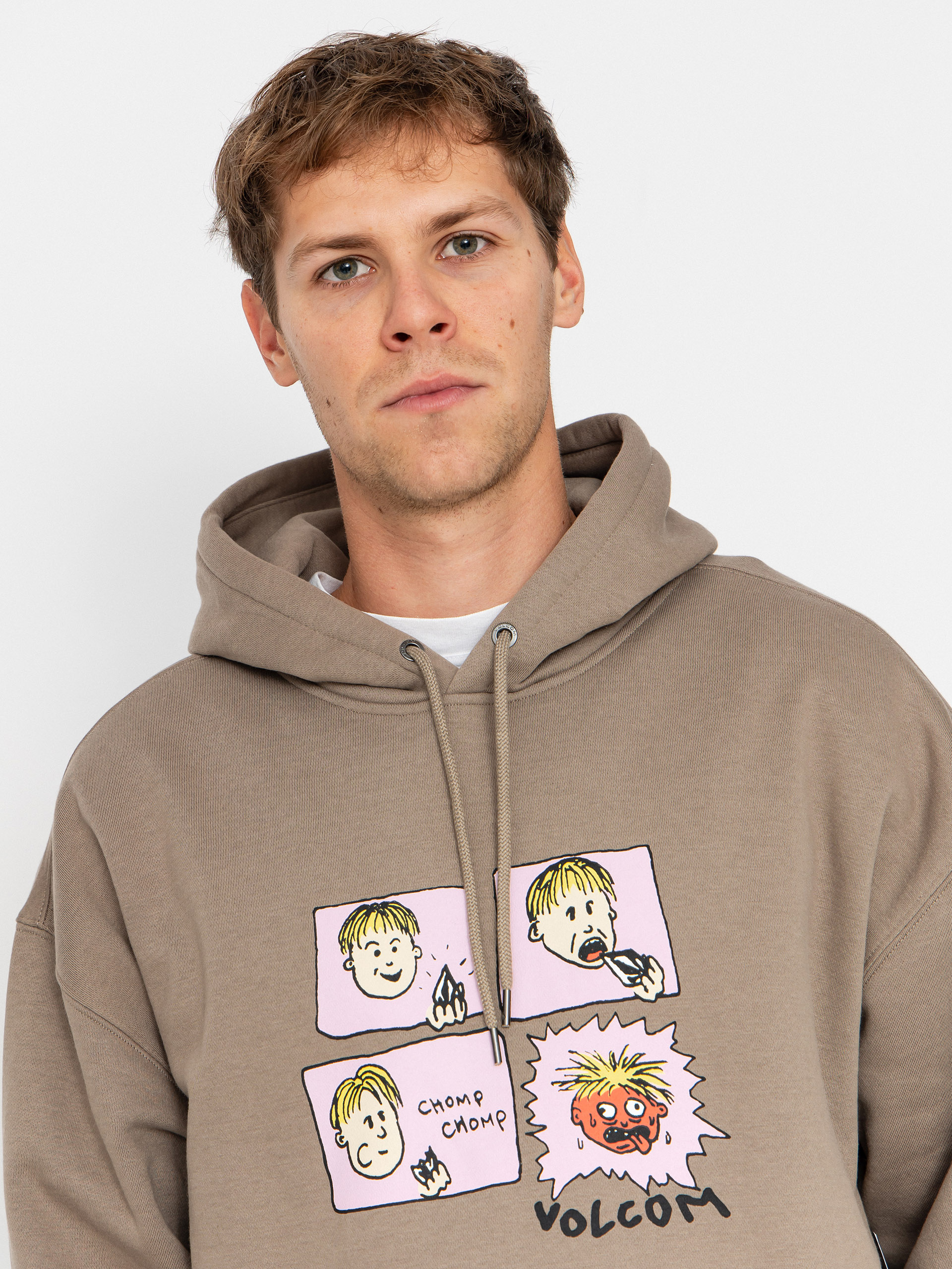 Volcom Hoodie Chomp Chomp HD (brindle)