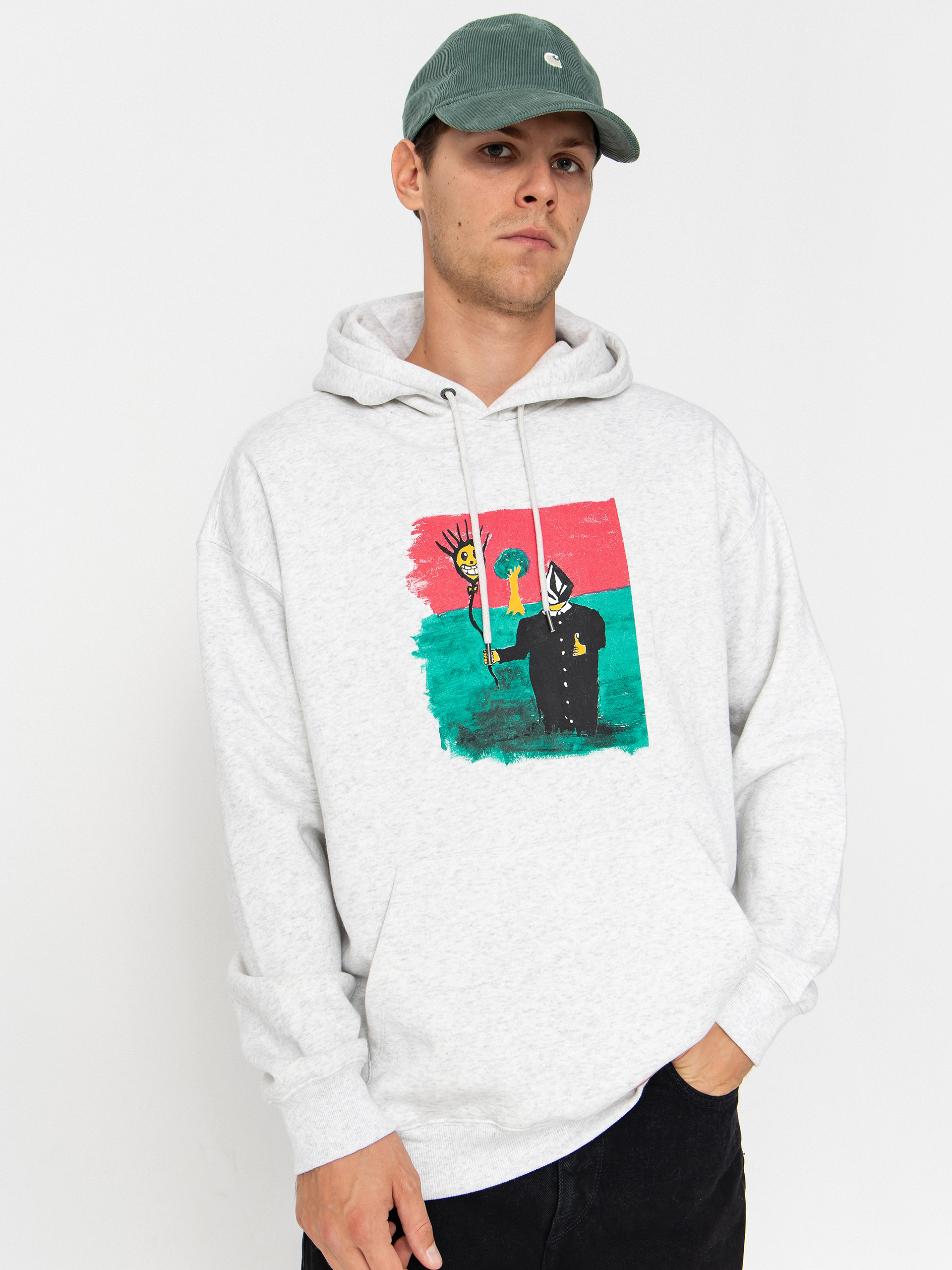 Volcom Hoodie Issam HD (bone heather)