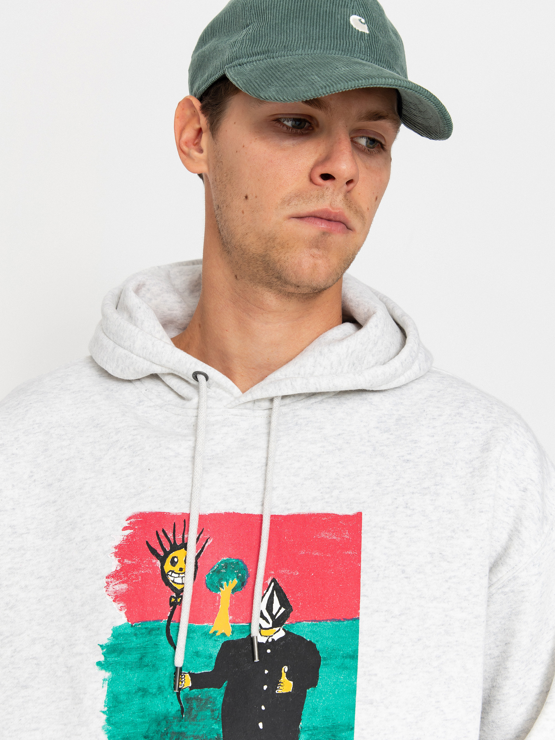 Volcom Hoodie Issam HD (bone heather)