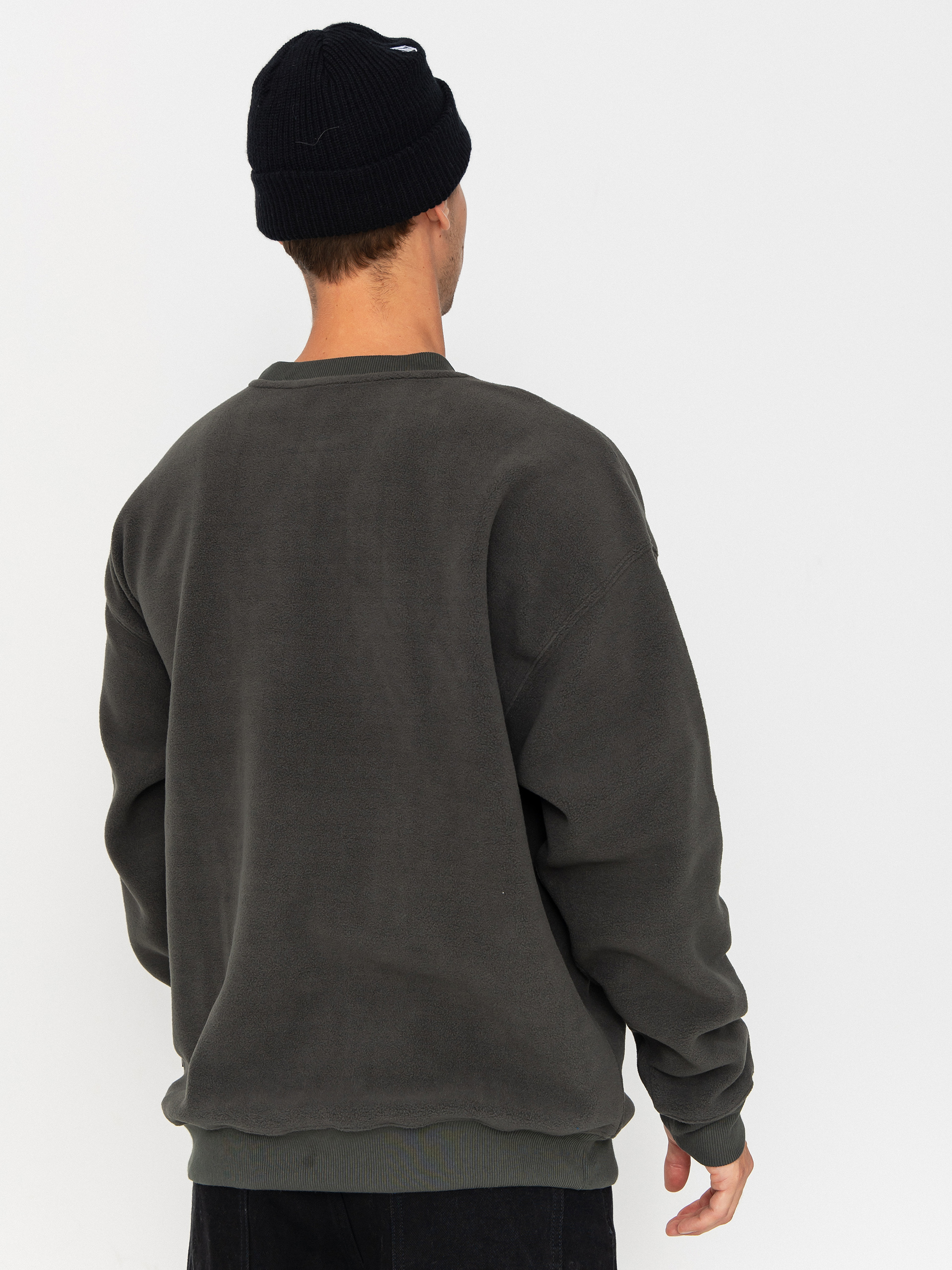 Volcom Sweatshirt Too Kool Lse Crew (rinsed black)