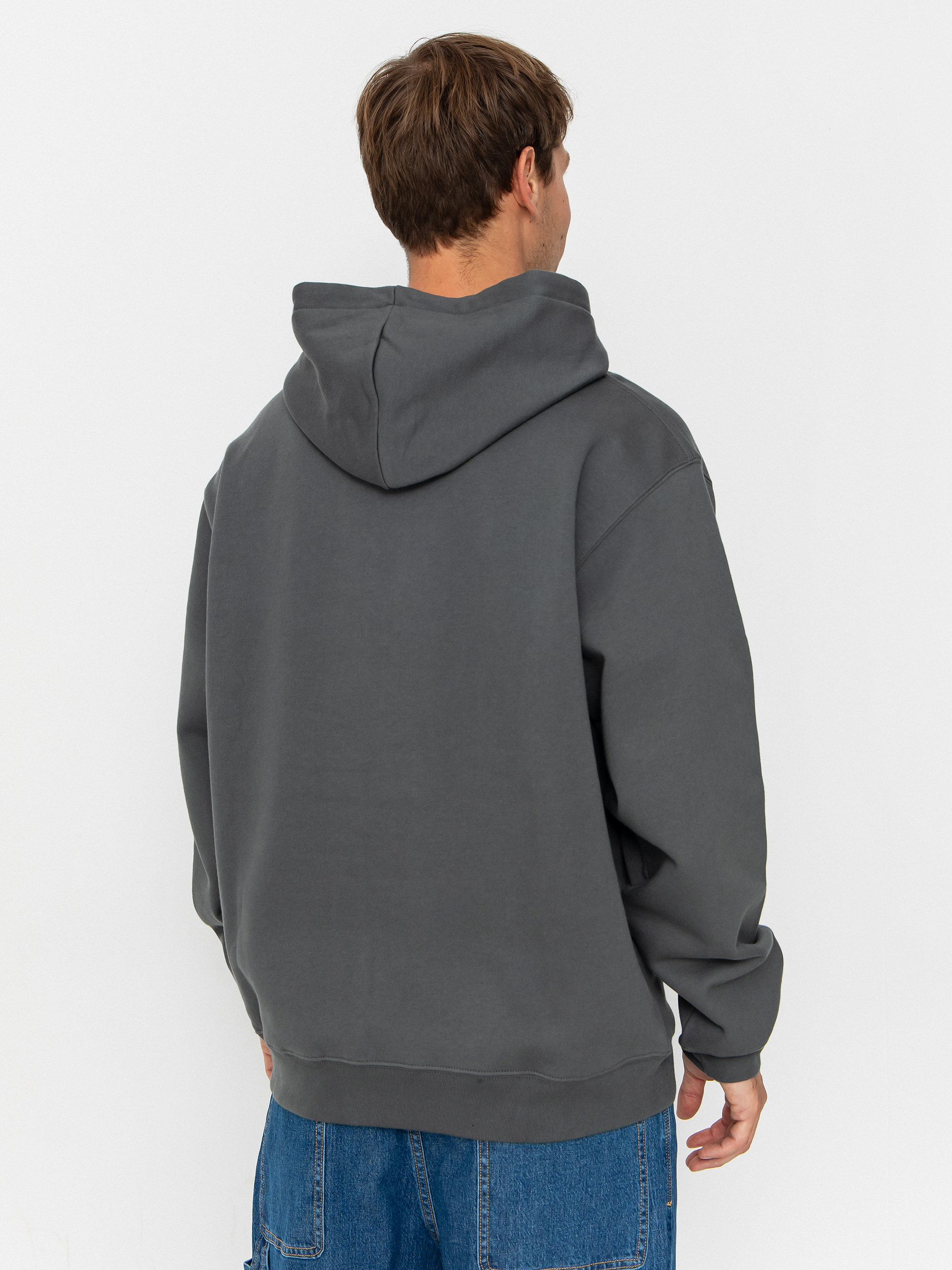 Polar Skate Dave Metal Logo HD Hoodie (graphite)