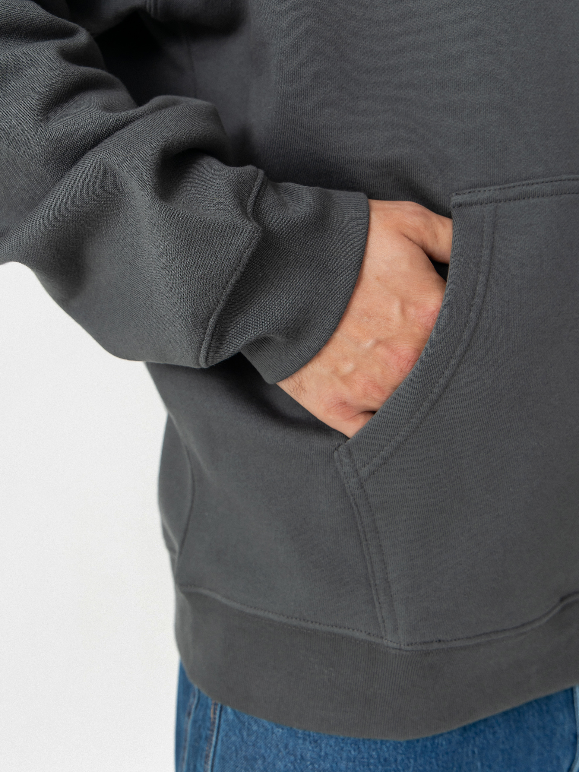 Polar Skate Dave Metal Logo HD Hoodie (graphite)