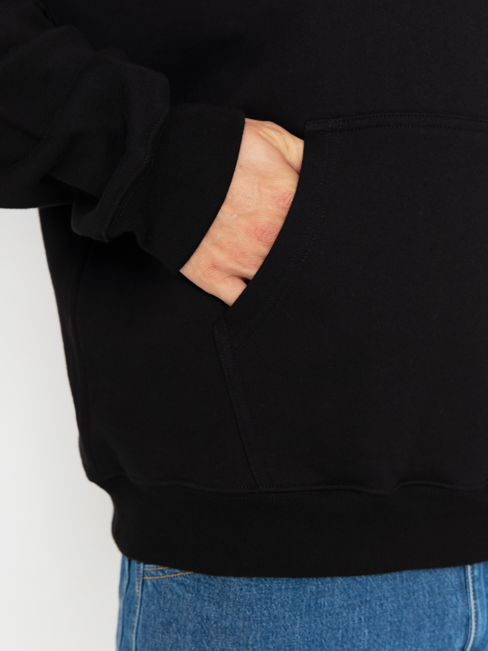 Polar Skate Dave Metal Logo HD Hoodie (black)