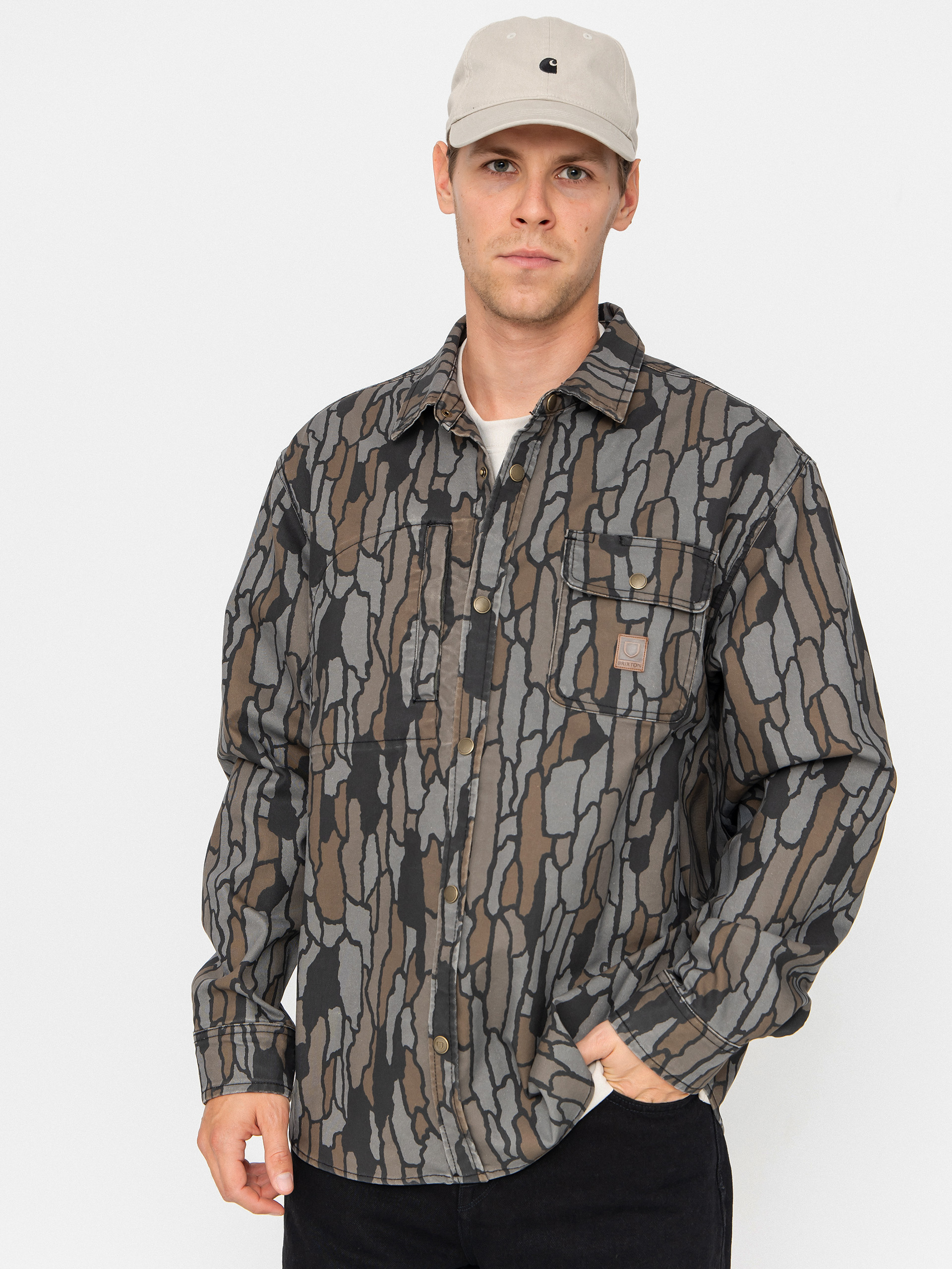 Brixton Builders Stretch Overshirt Shirt