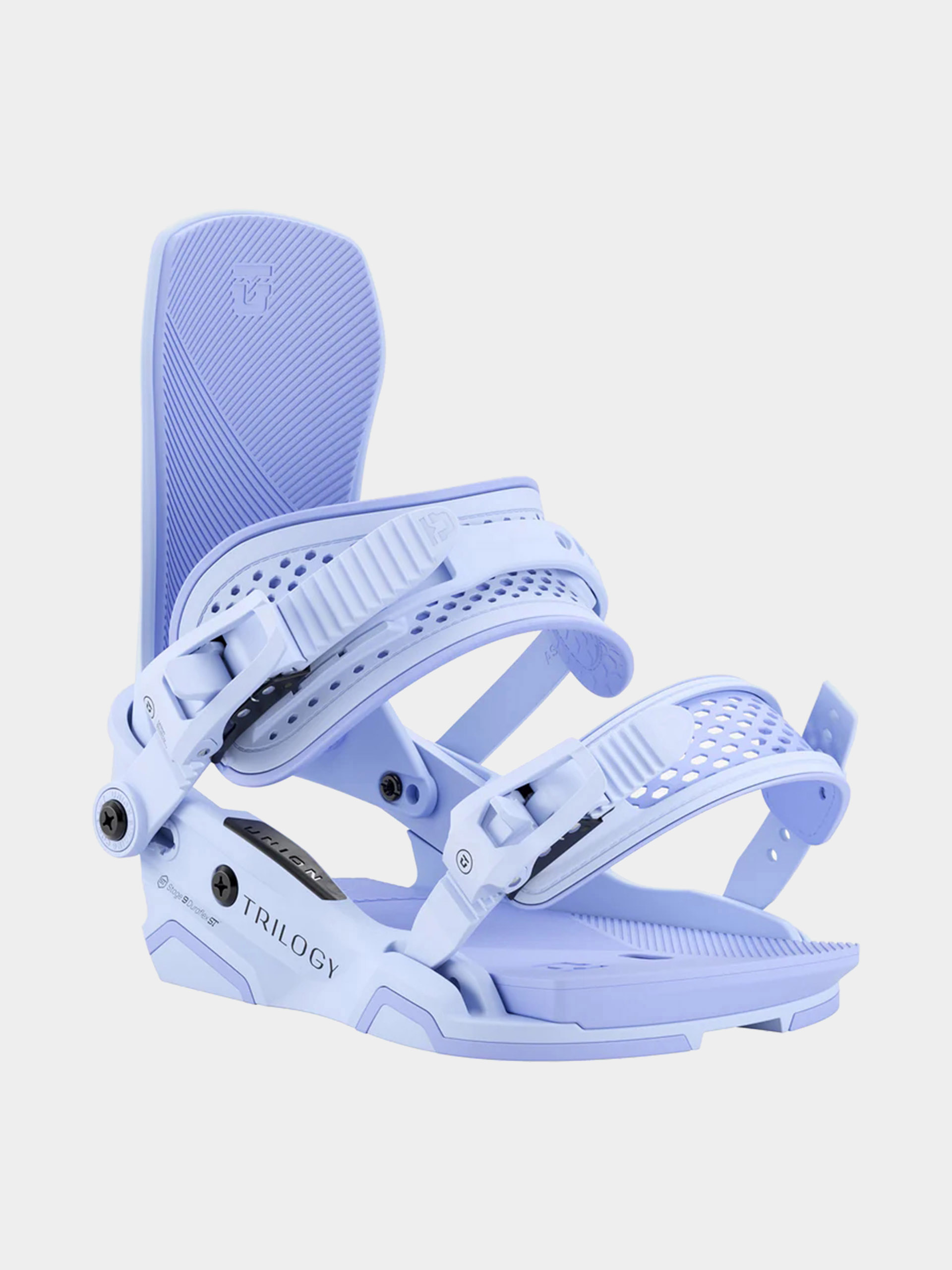 Womens Union Snowboard bindings Trilogy Team HB (light blue)