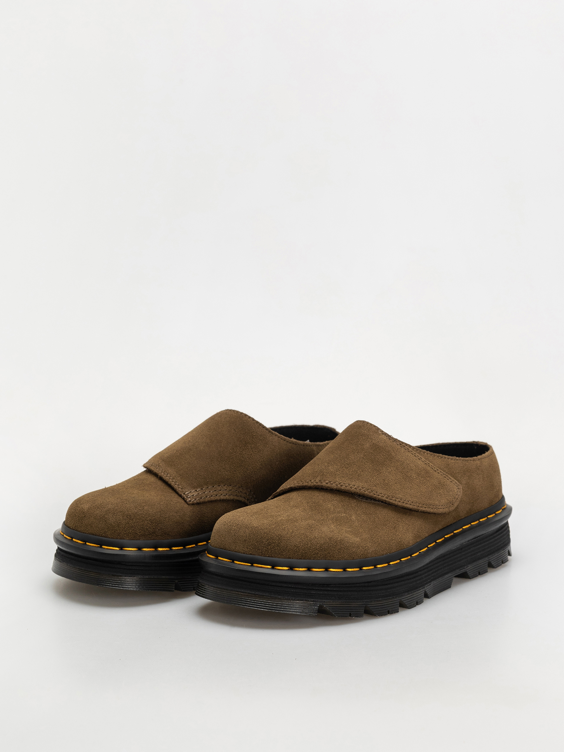 Dr. Martens Shoes ZebZag AnyWair Mule (dms olive eh suede)