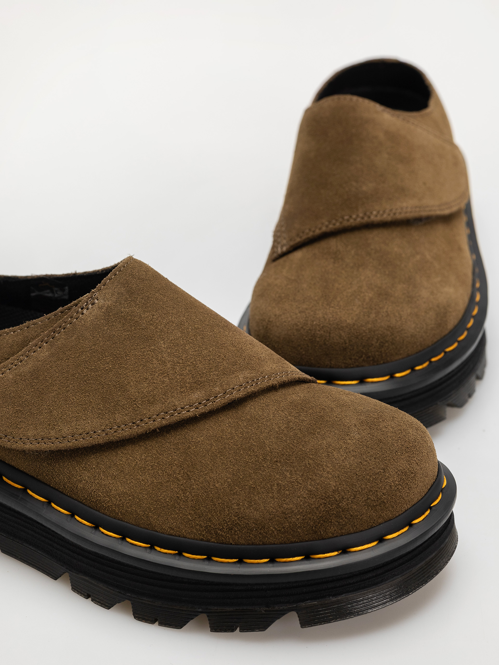 Dr. Martens Shoes ZebZag AnyWair Mule (dms olive eh suede)