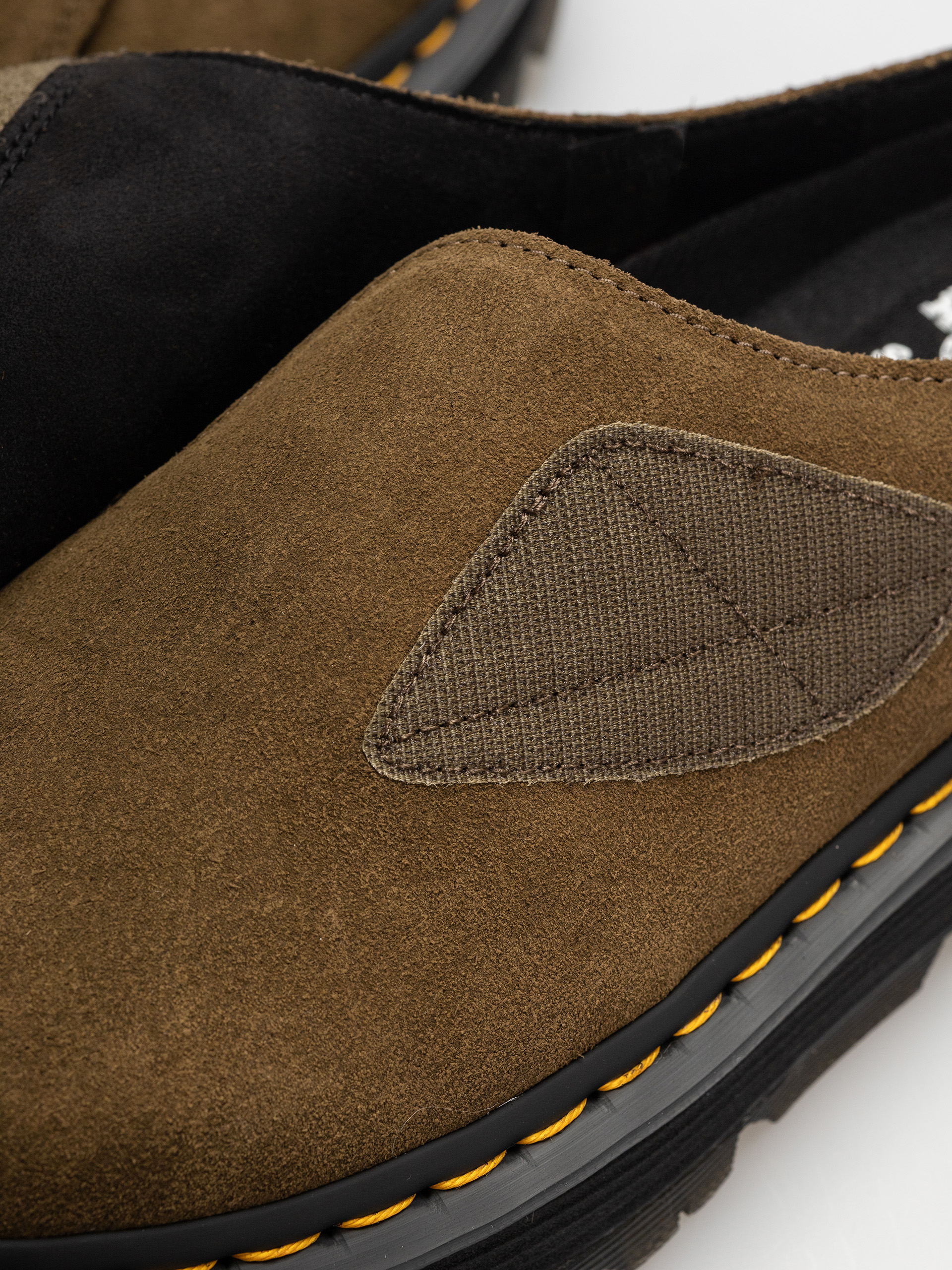 Dr. Martens Shoes ZebZag AnyWair Mule (dms olive eh suede)