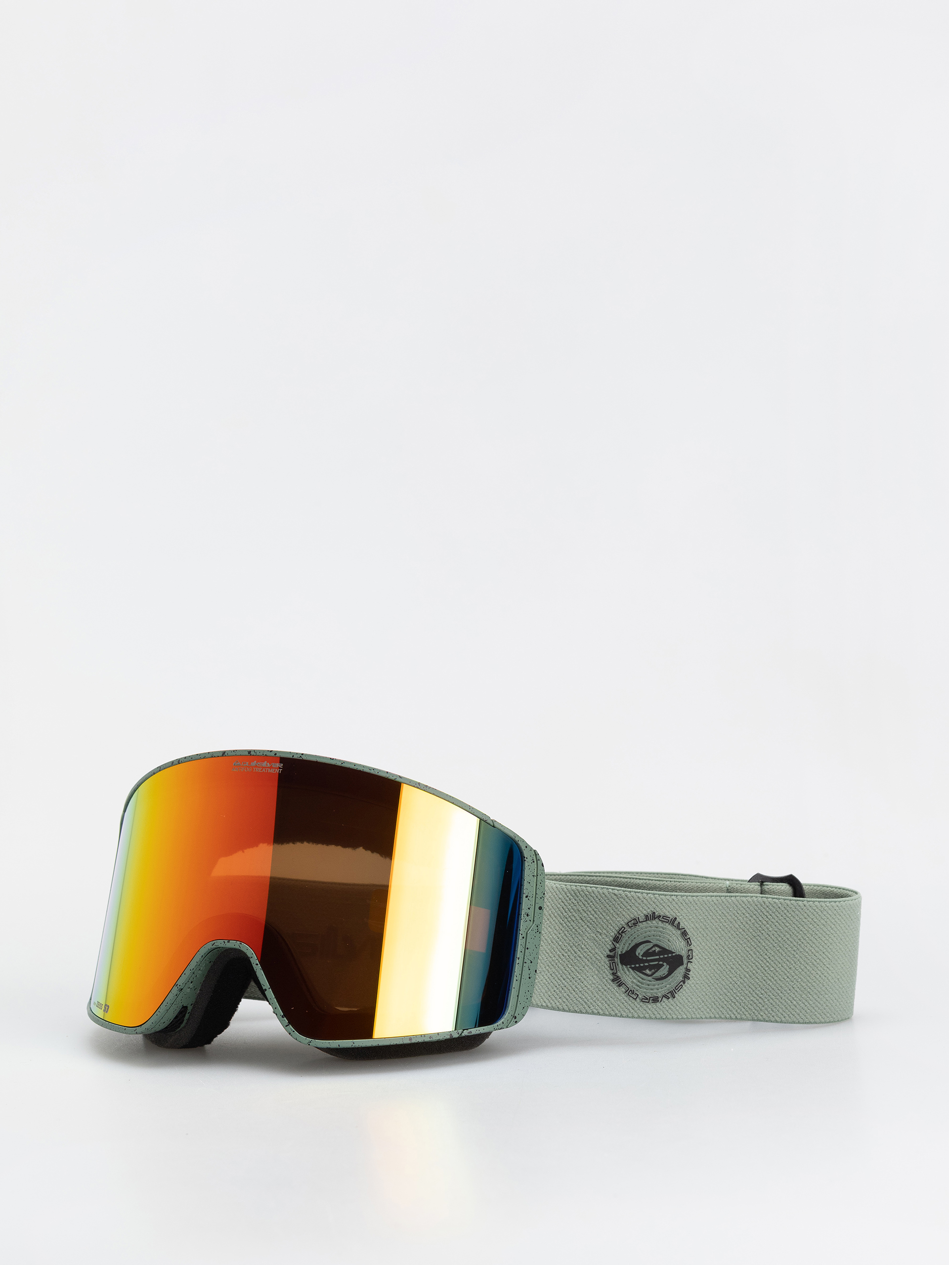 Quiksilver Goggle Storm Mg (dark ivy/clux ml red s3)