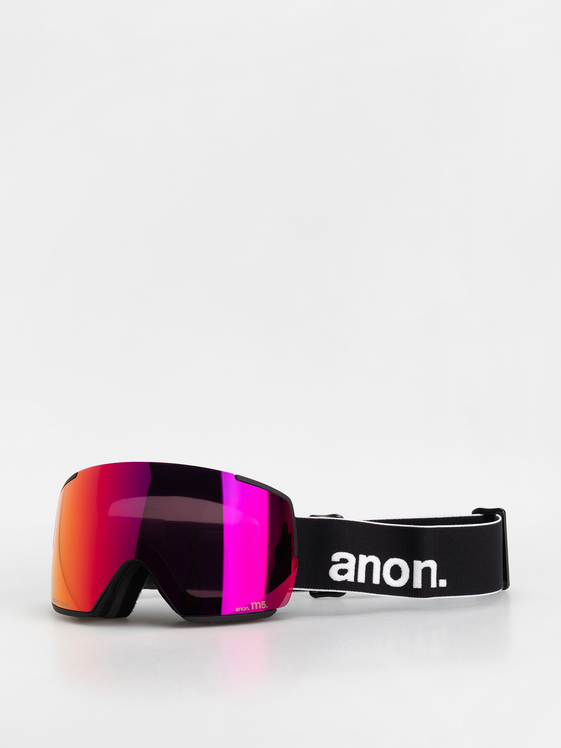 Anon Goggles M5 - black (black/perceive sunny red)