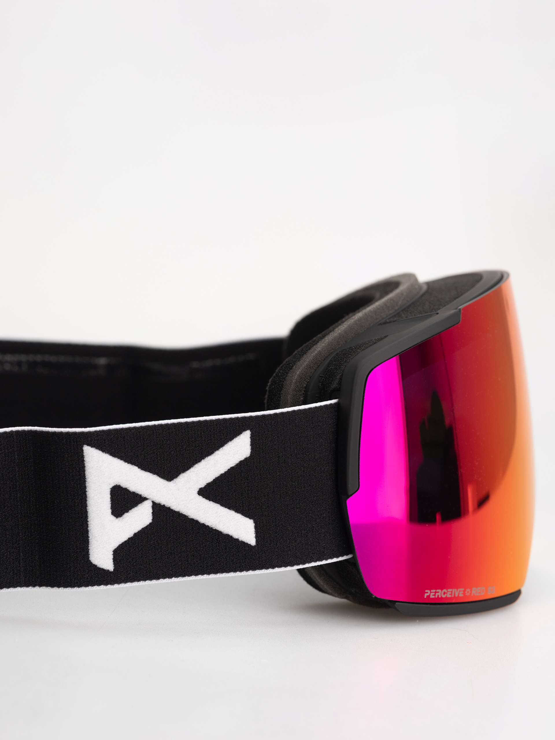 Anon Goggles M5 - black (black/perceive sunny red)