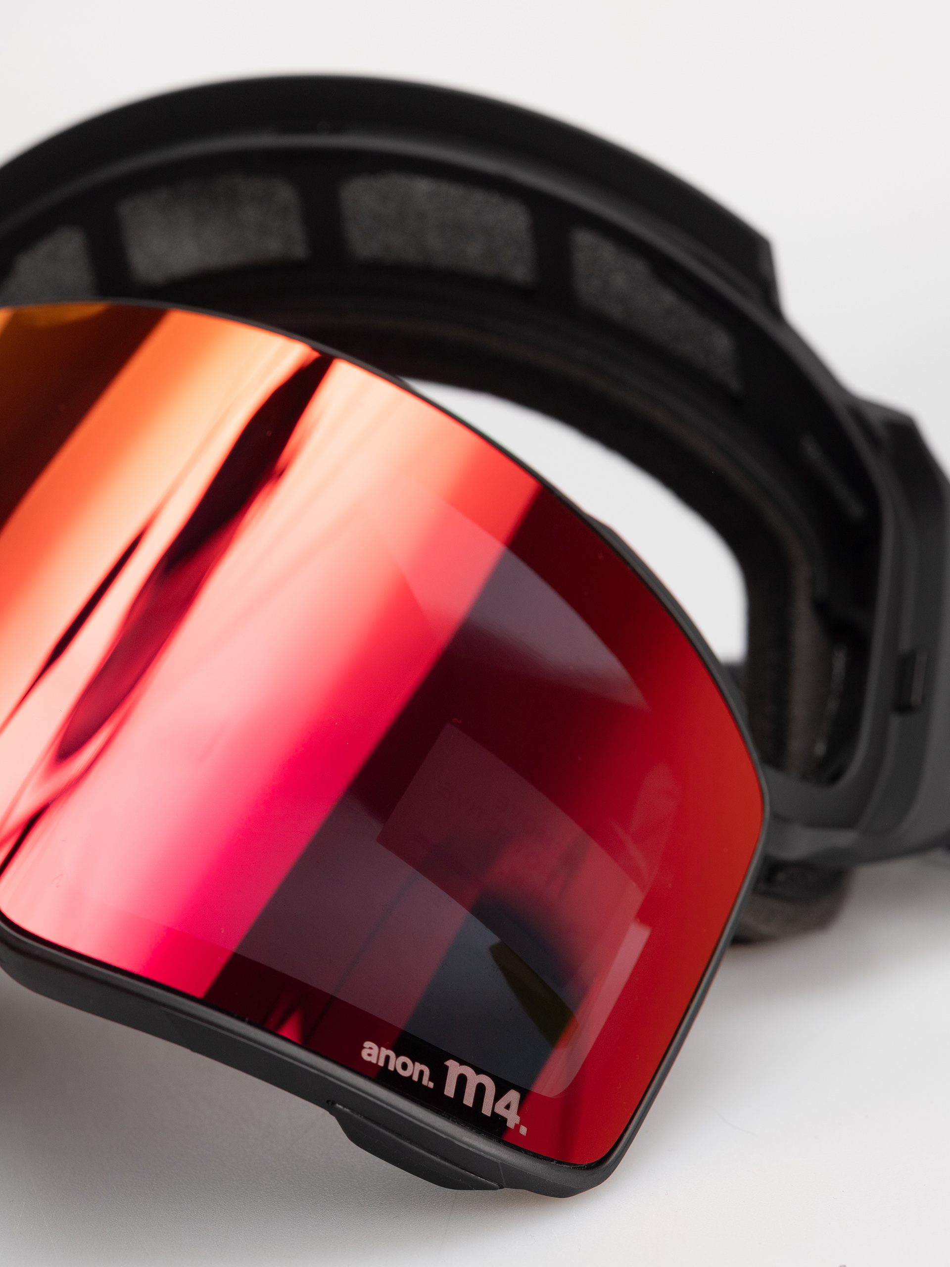 Anon Goggle M4 Cylindrical Mfi (black/perceive sunny red)