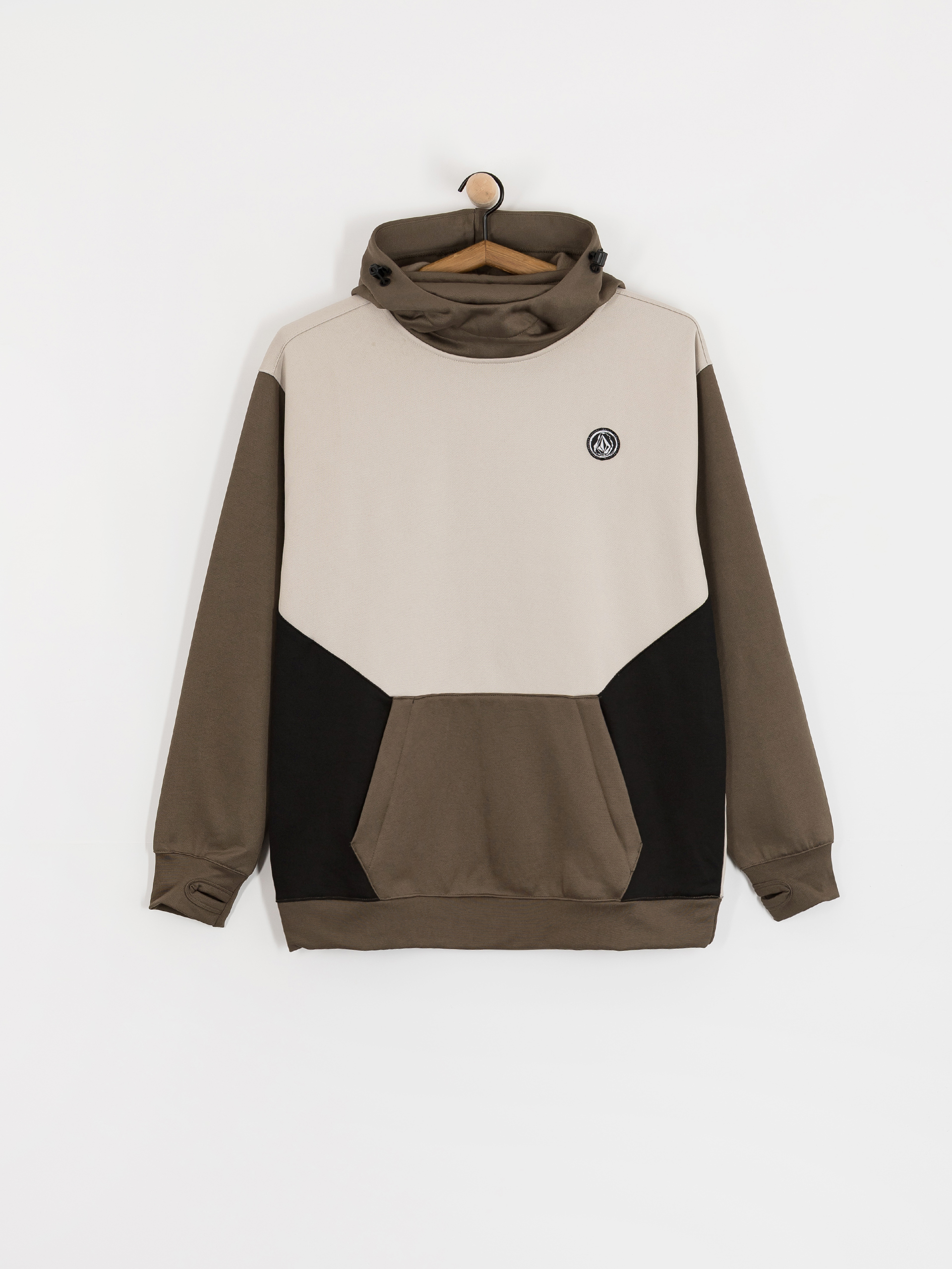 Mens Volcom Hydro Riding HD Active sweatshirt (military)