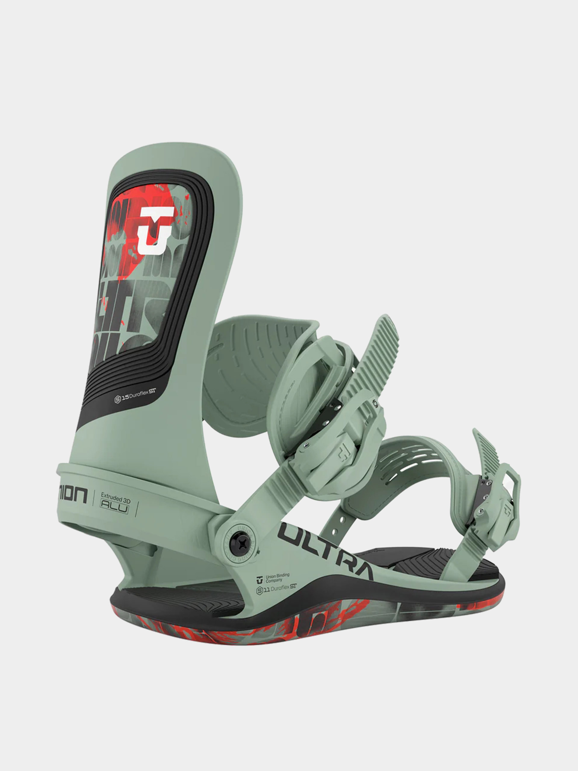 Union Force Snowboard bindings - blue (cyan)