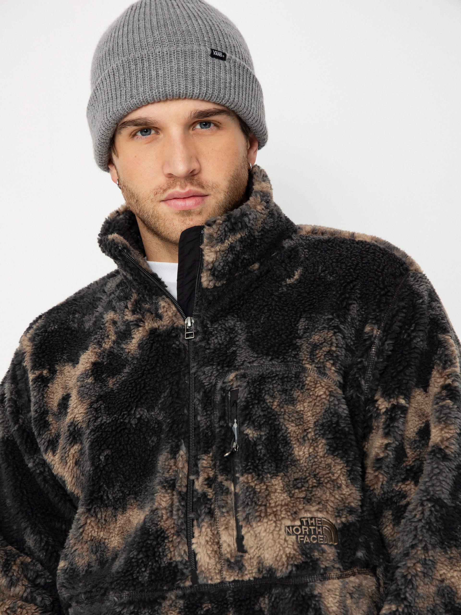 The North Face Extreme Pile 2 Pullover Print Jacke (tnf black light refract)