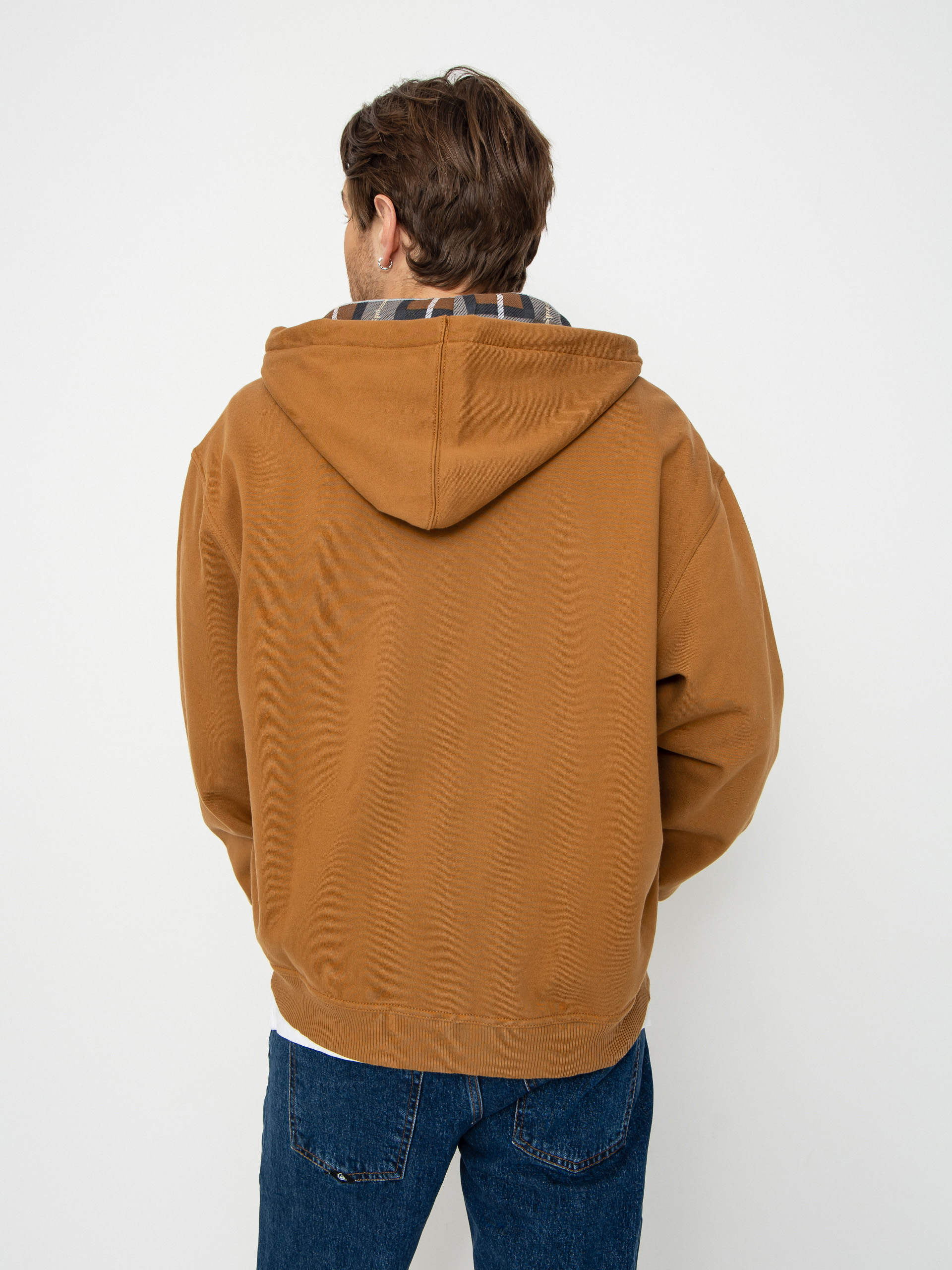 Dickies x Thrasher Through ZHD Hoodie (brown duck)