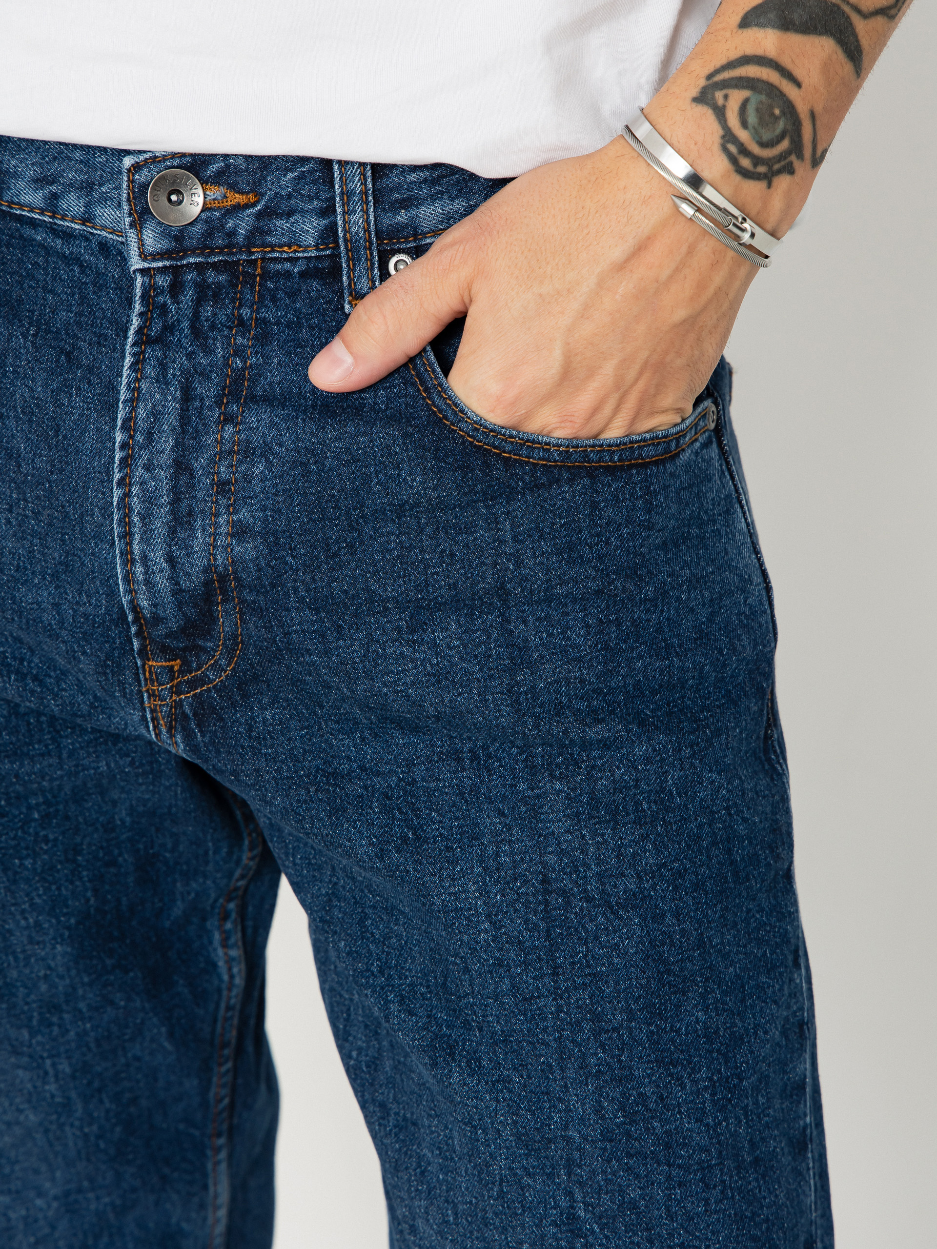 Quiksilver Modern Wave Denim Pants (stone indigo)