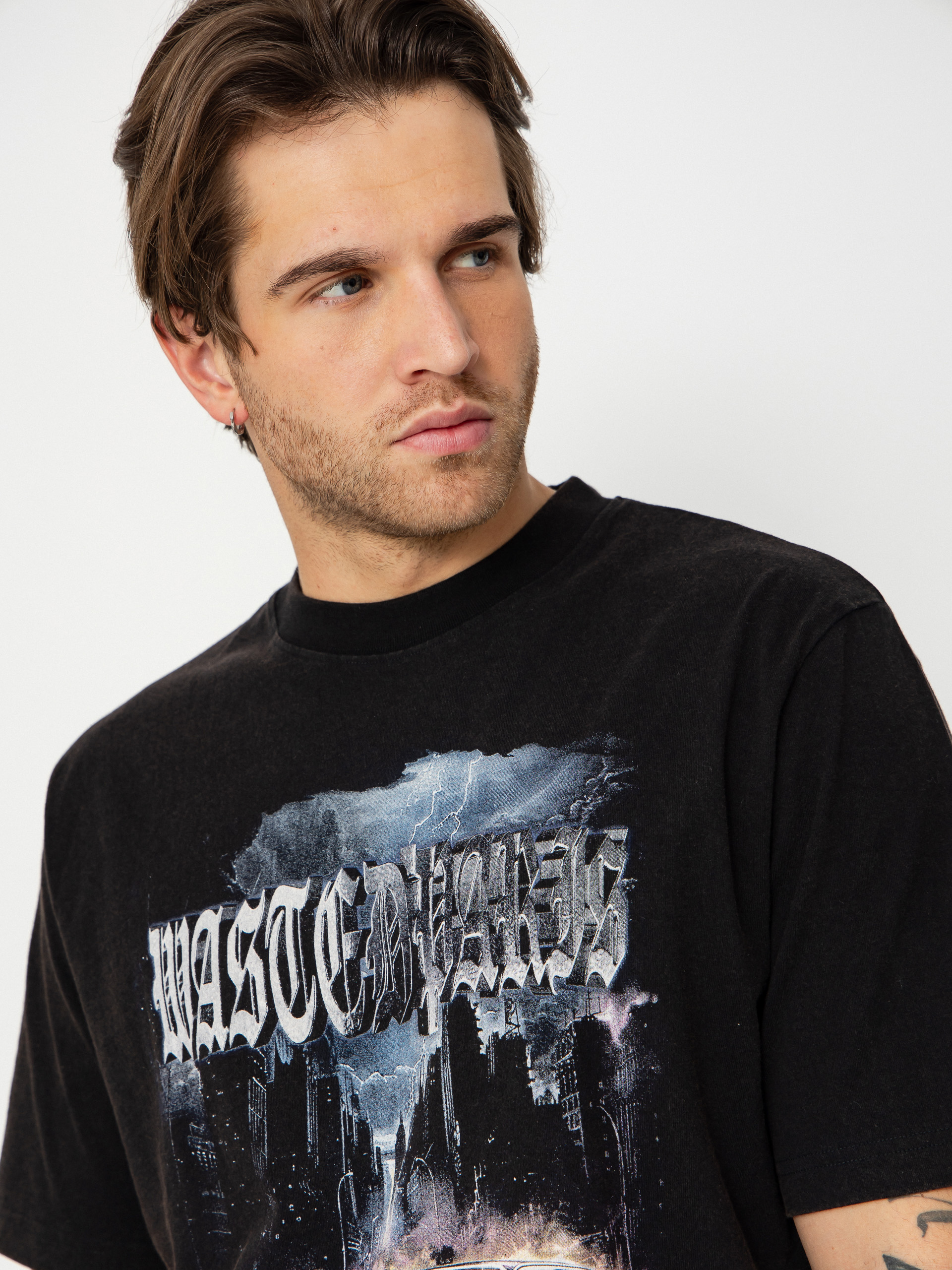 Wasted Paris Run T-Shirt (faded black)