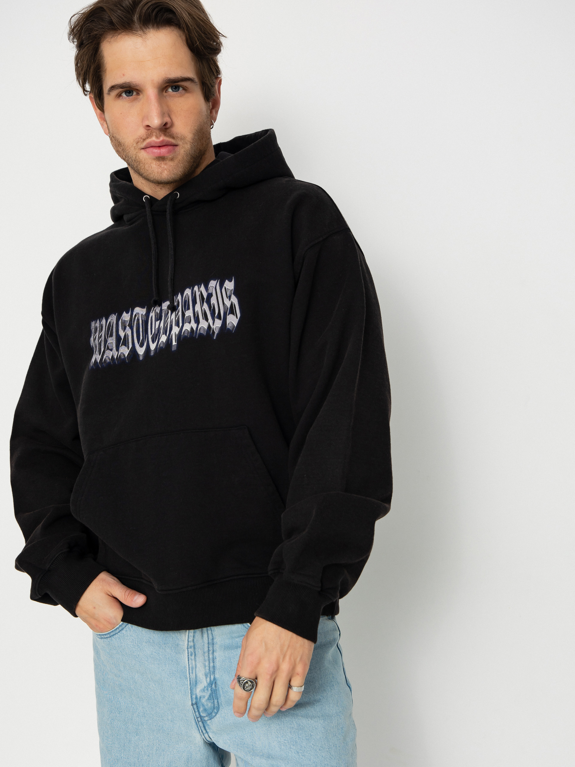 Wasted Paris Run HD Hoodie - black (faded black)