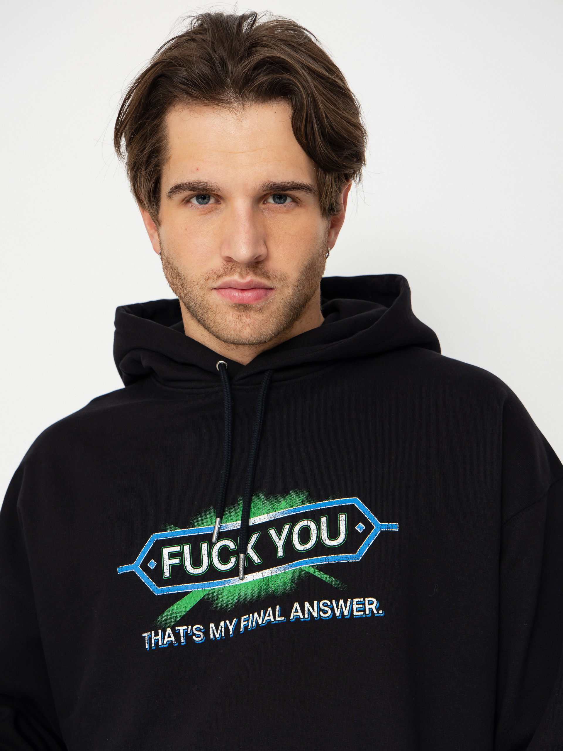 Wasted Paris Answear Boxy HD Hoodie (black)