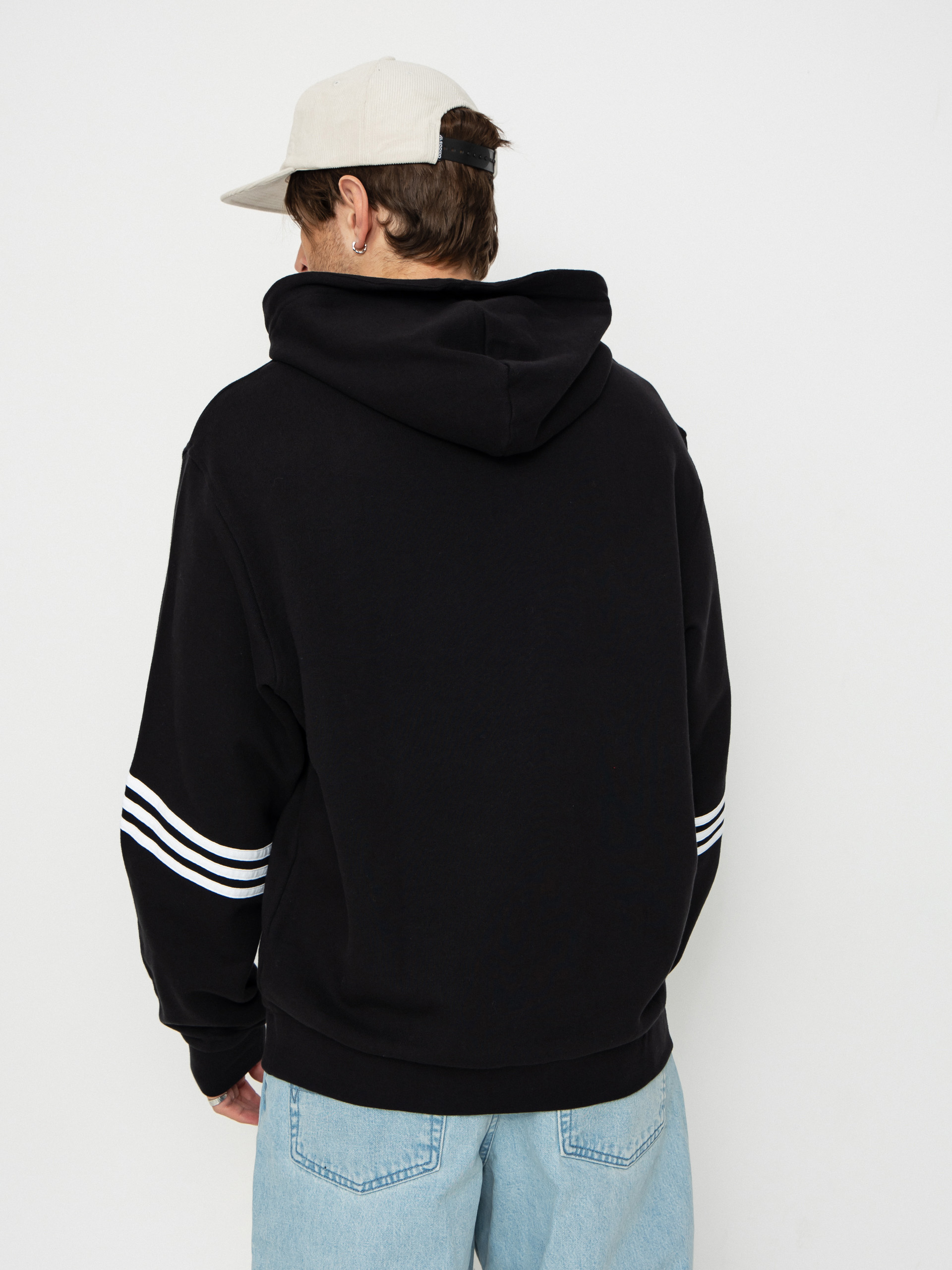 adidas Classic HD Hoodie (black/white)