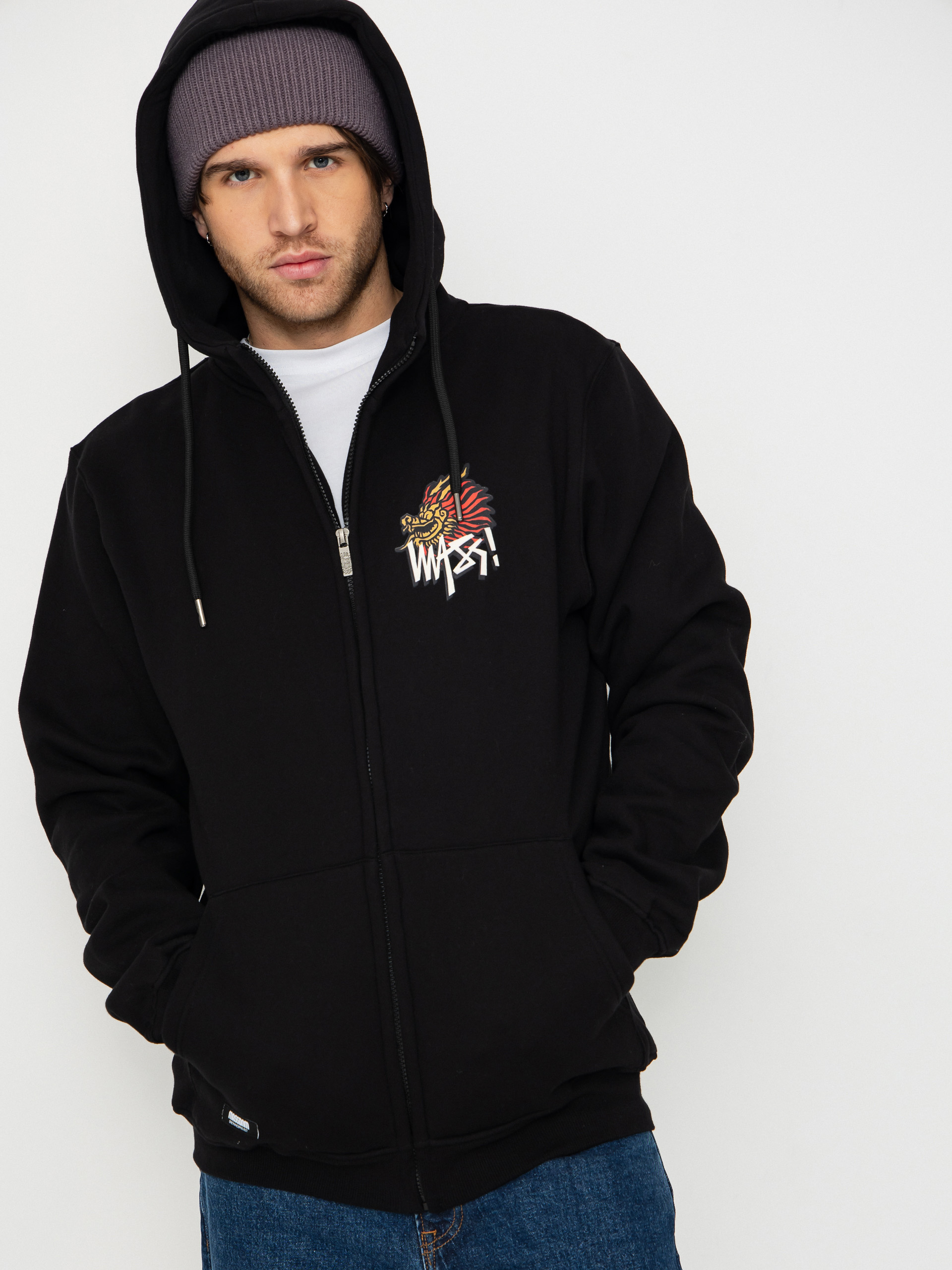 MassDnm Hoodie Dragon ZHD (black)