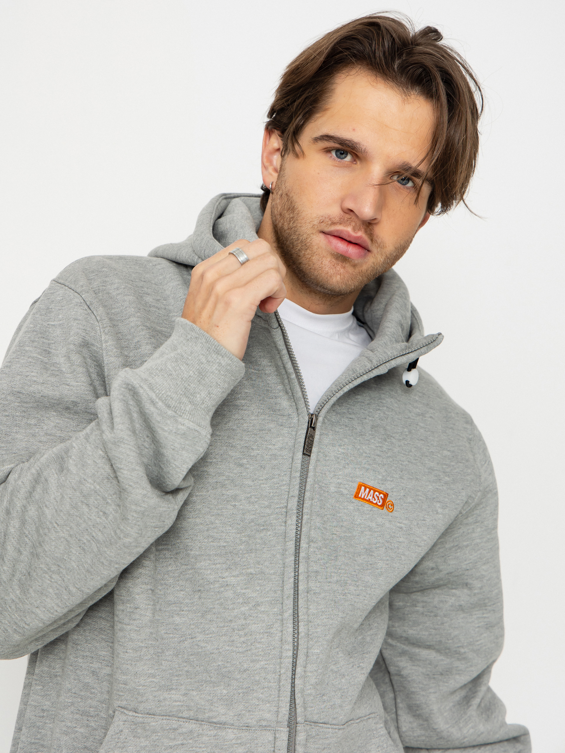 MassDnm Hoodie Mini Box ZHD (light heather grey)