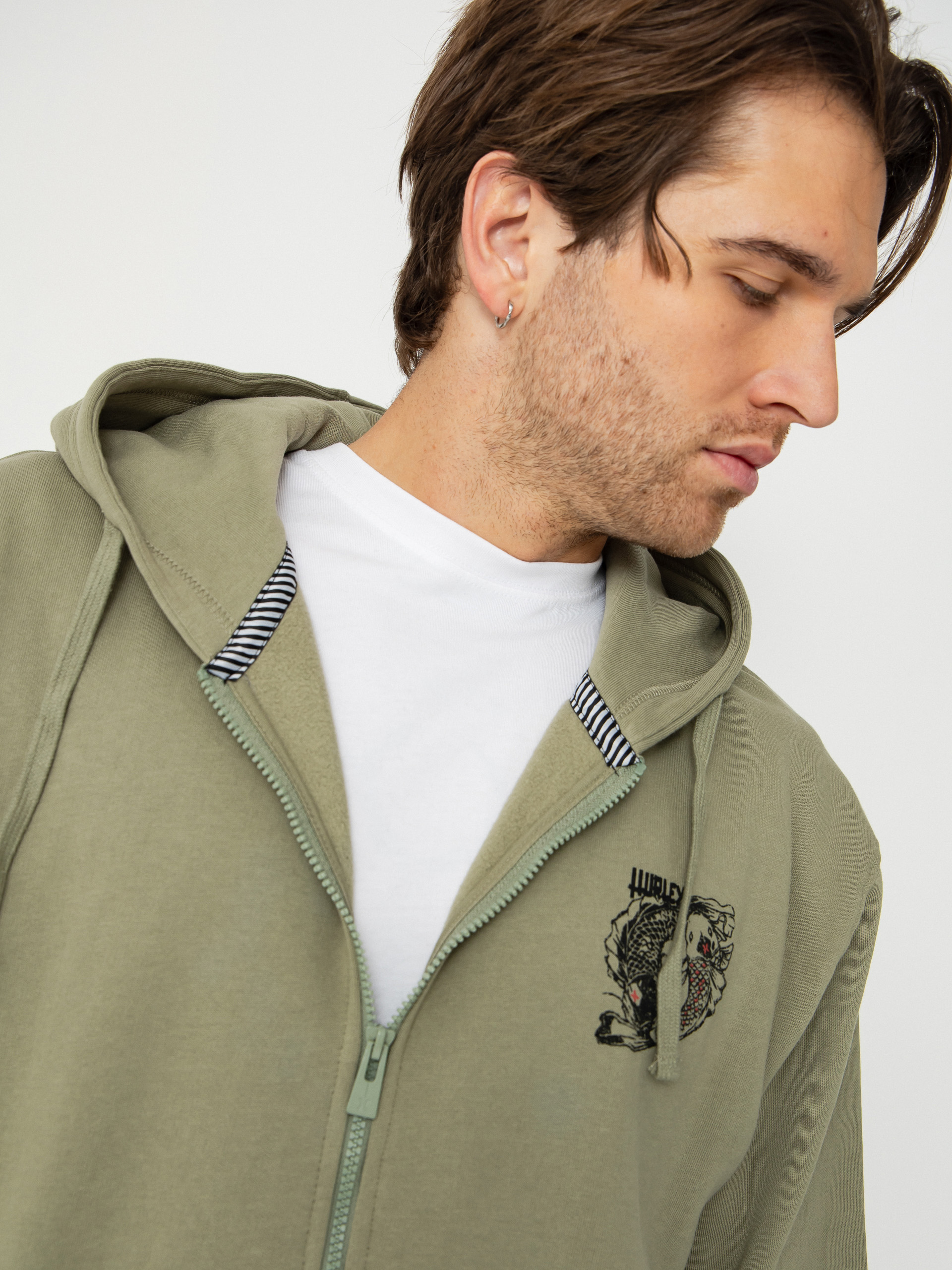 Hurley Tattoo ZHD Hoodie (army)