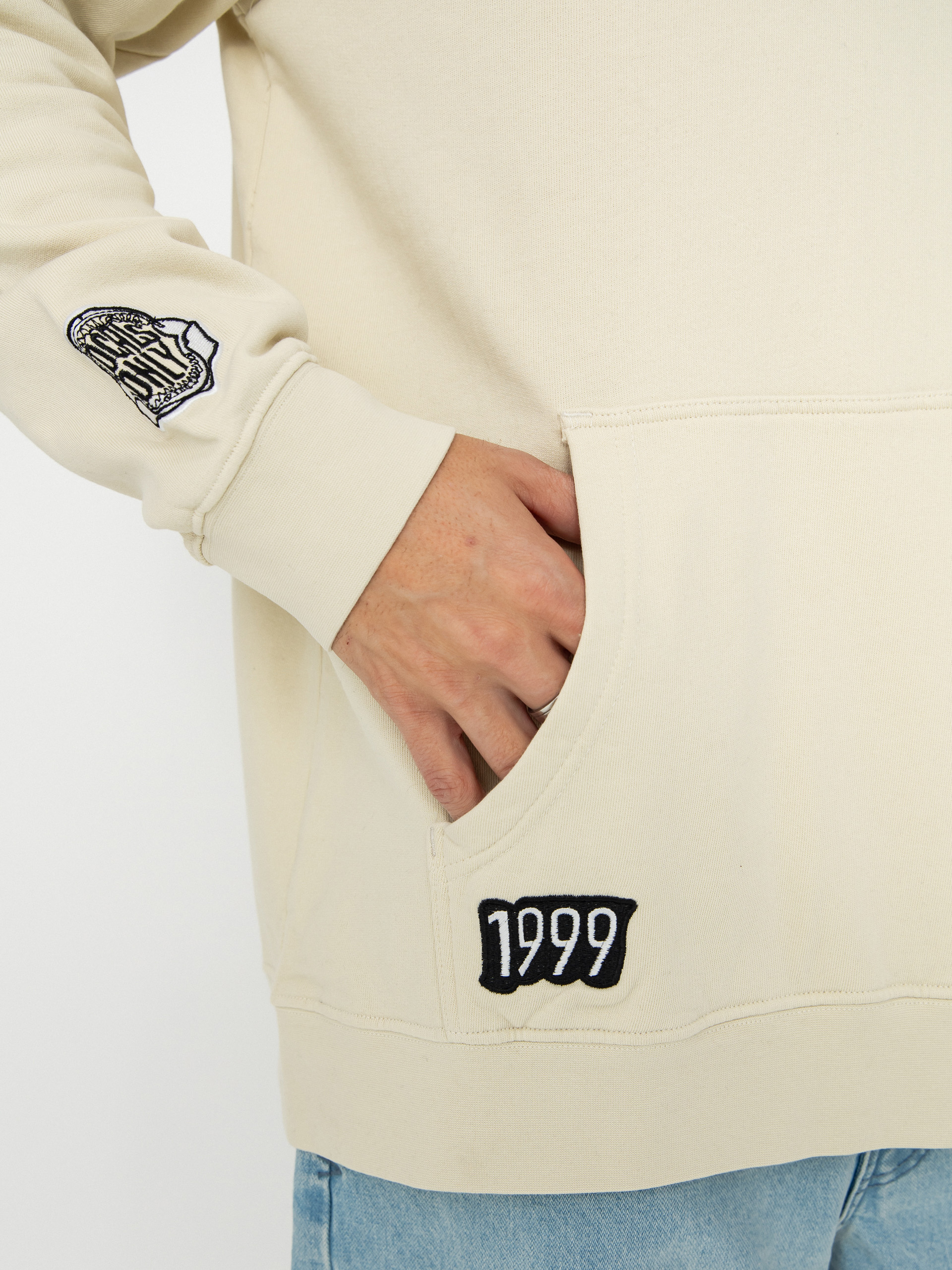 Hurley Wave Anarchy Sweatshirt (bone)