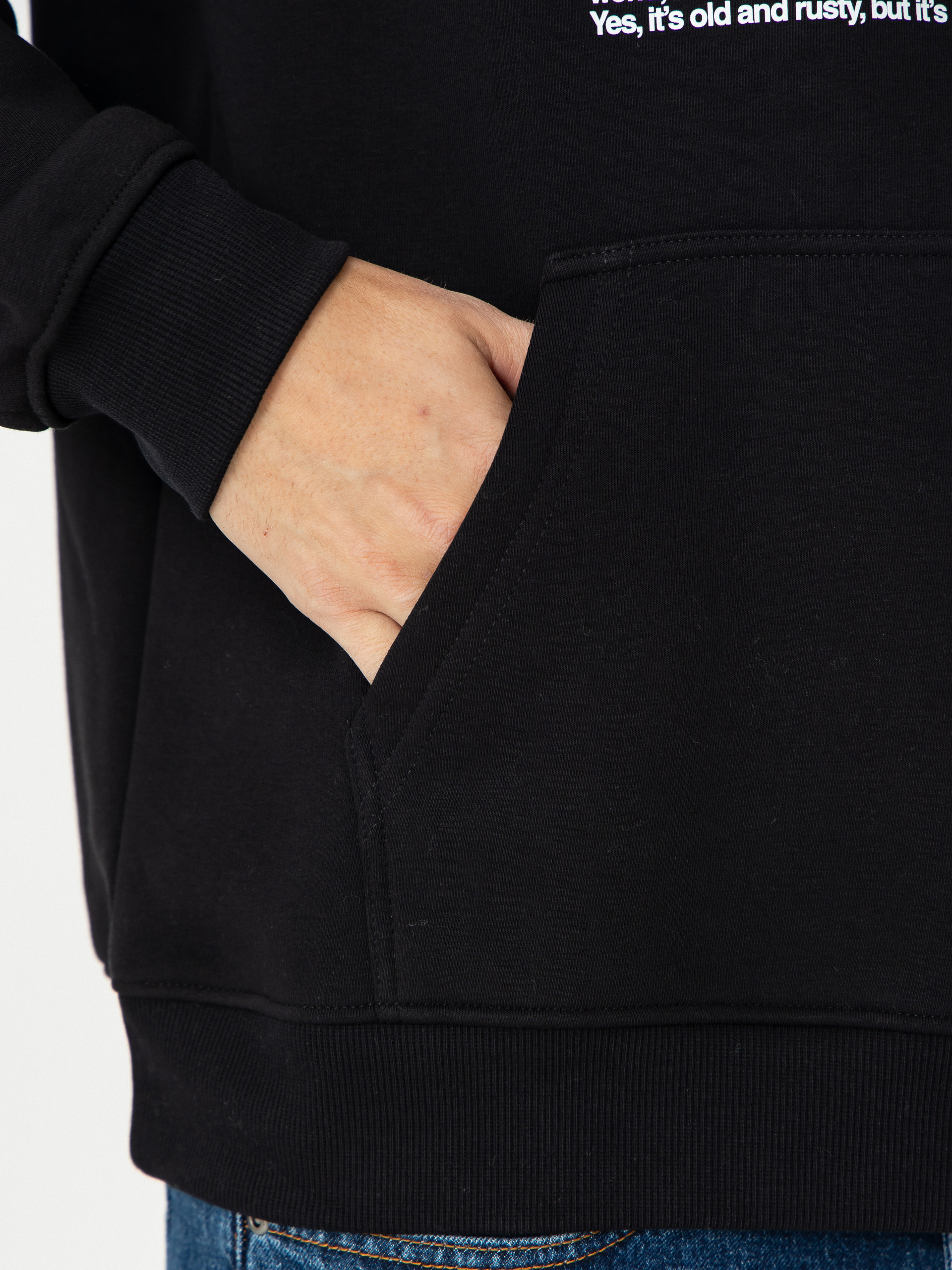 Palto Hoodie Busik (black)