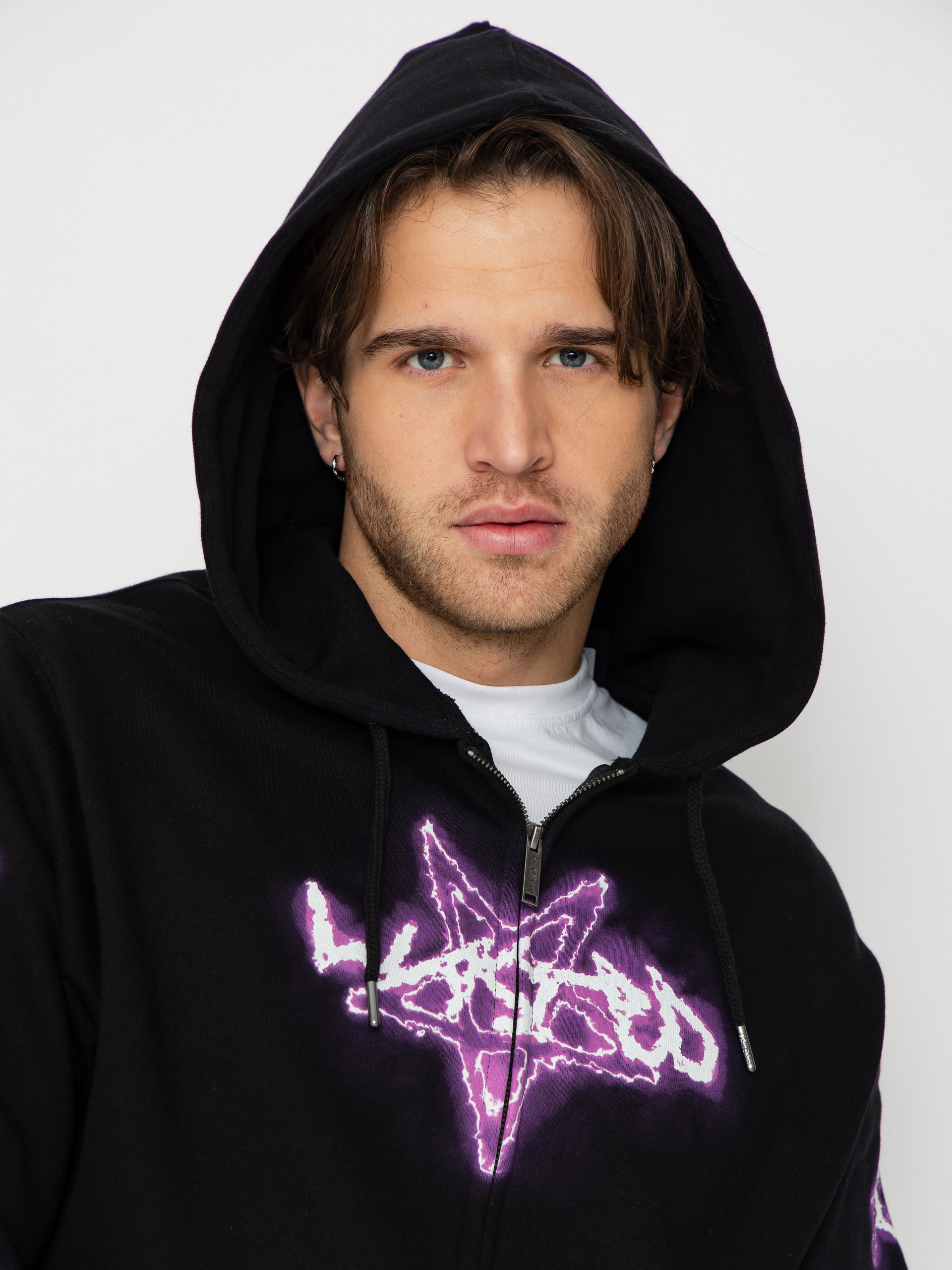 Wasted Paris Surt ZHD Hoodie (black/violet)