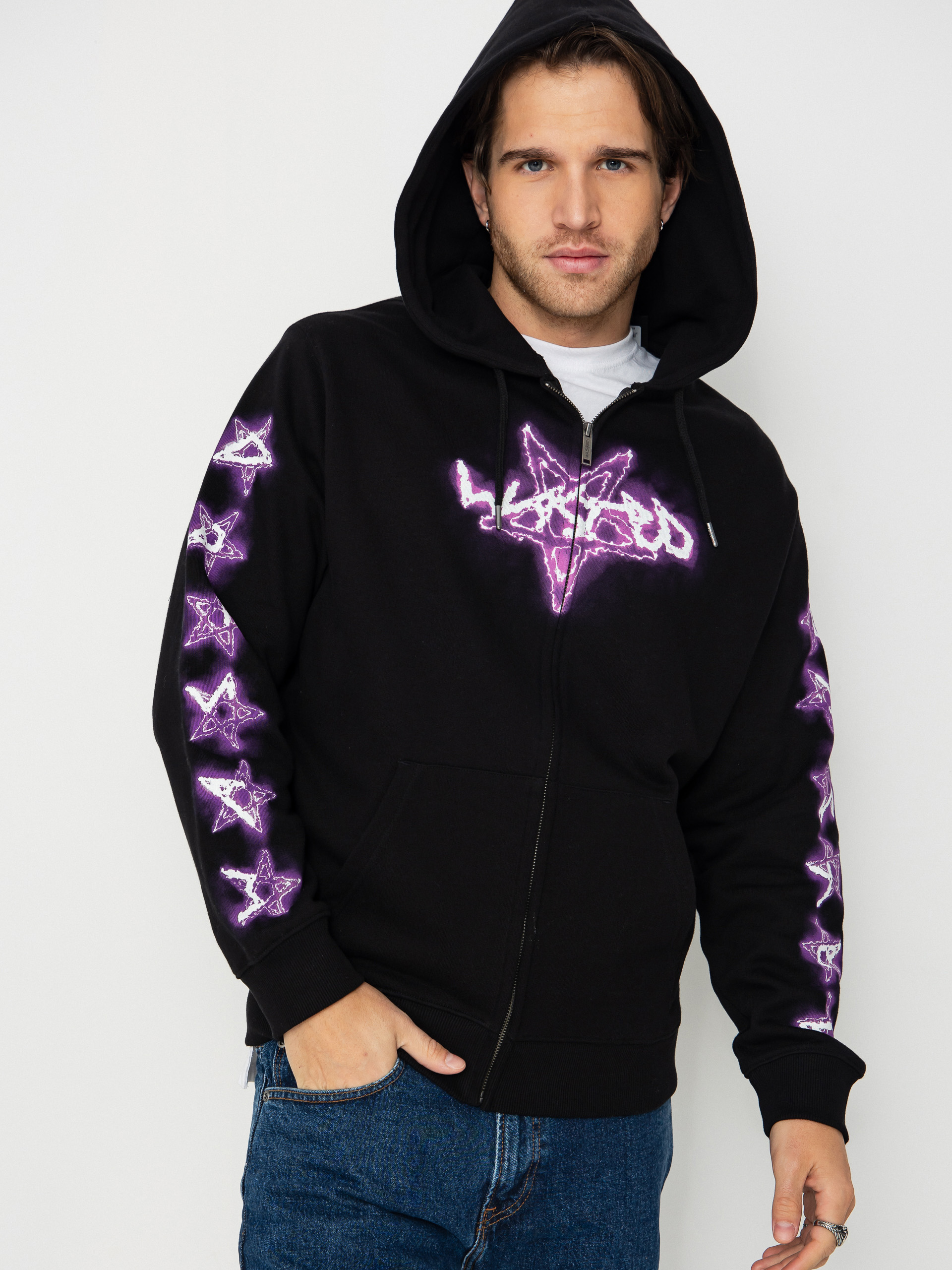 Wasted Paris Surt ZHD Hoodie (black/violet)