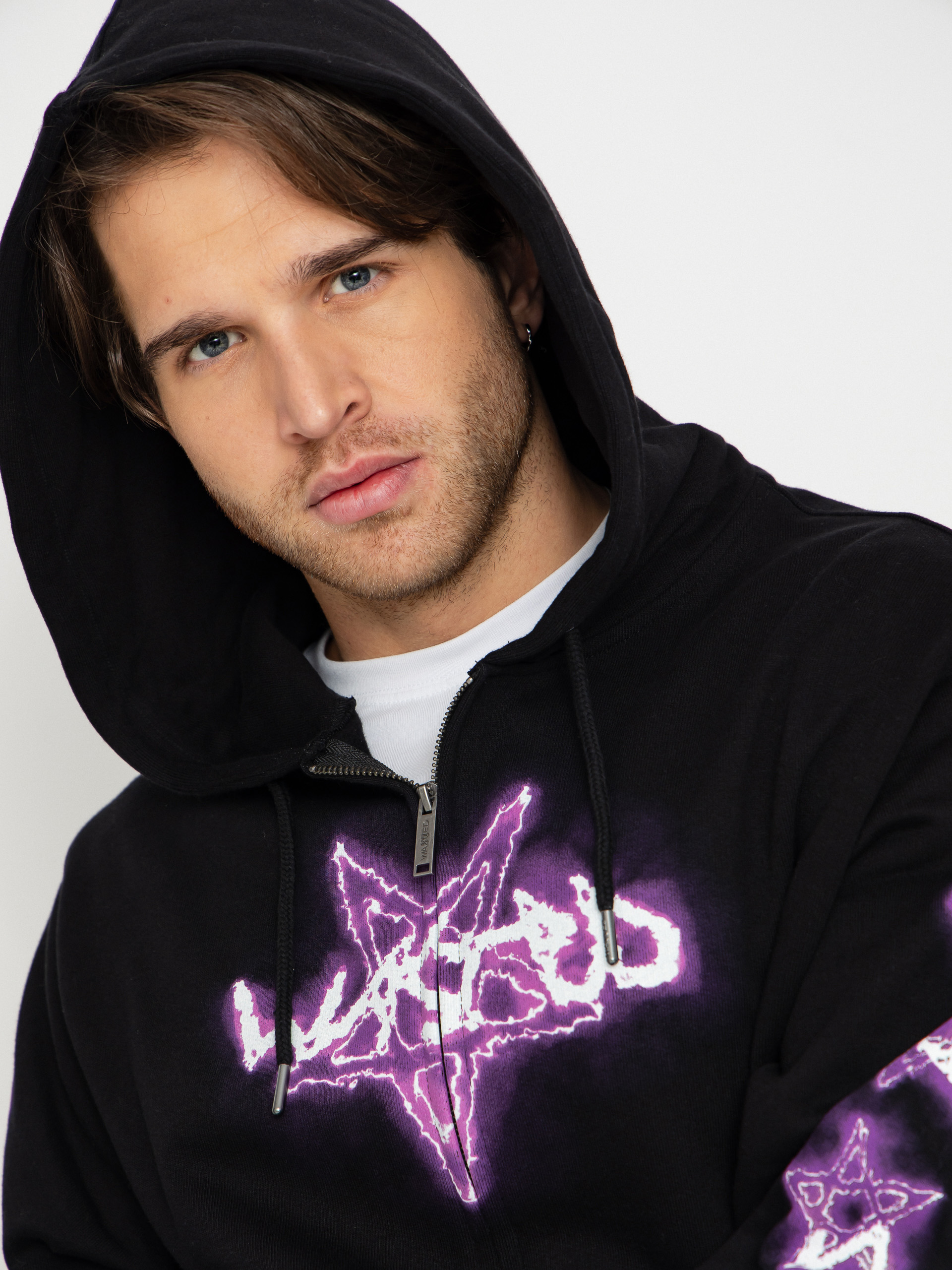 Wasted Paris Surt ZHD Hoodie (black/violet)