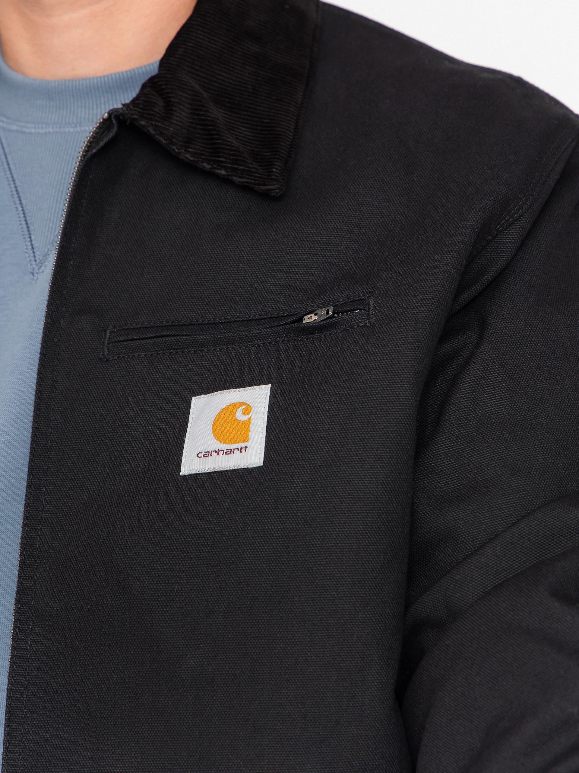 Carhartt WIP Jacke Detroit (black/black/rigid)